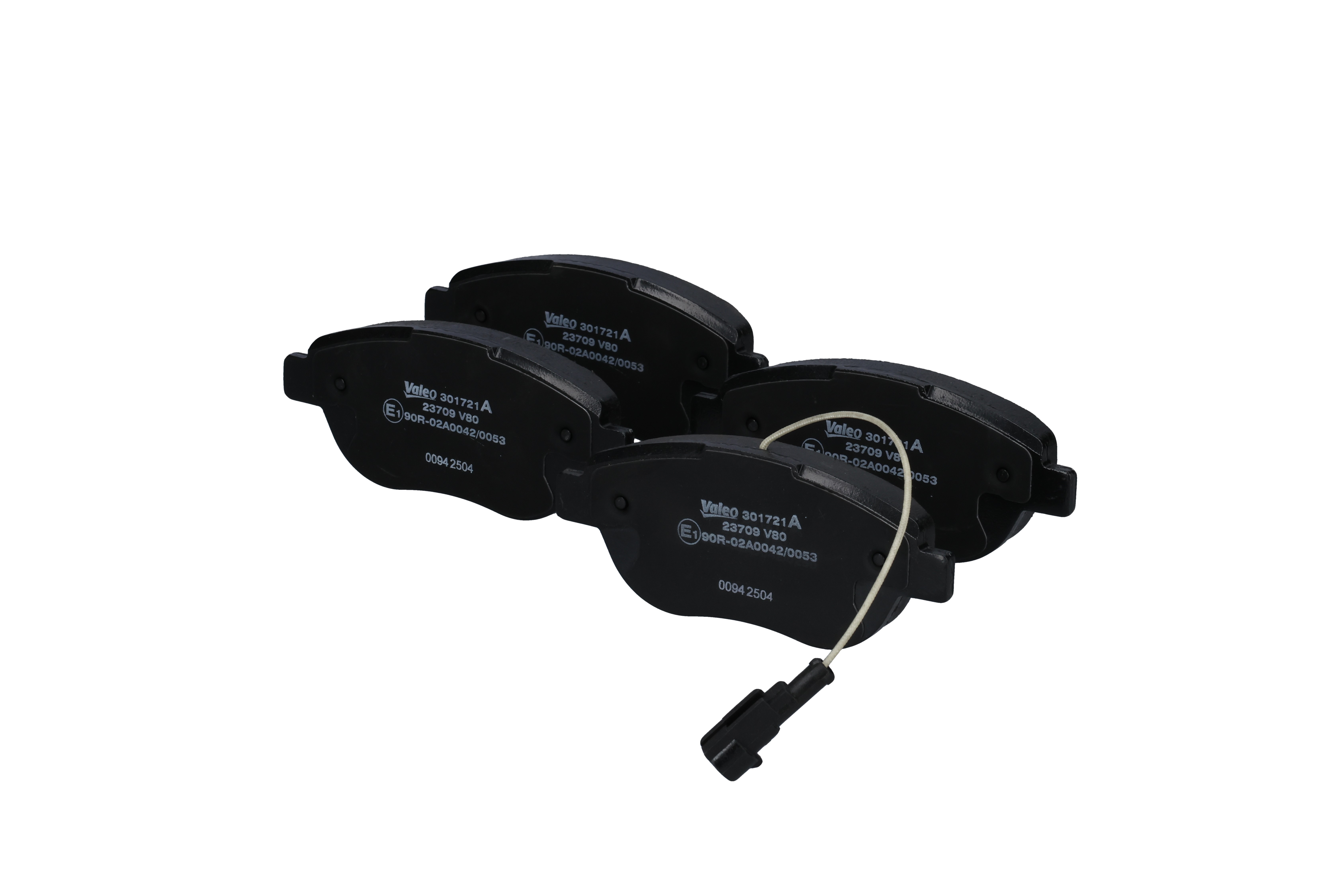 301721A Brake pad set VALEO 71770102 OPEL