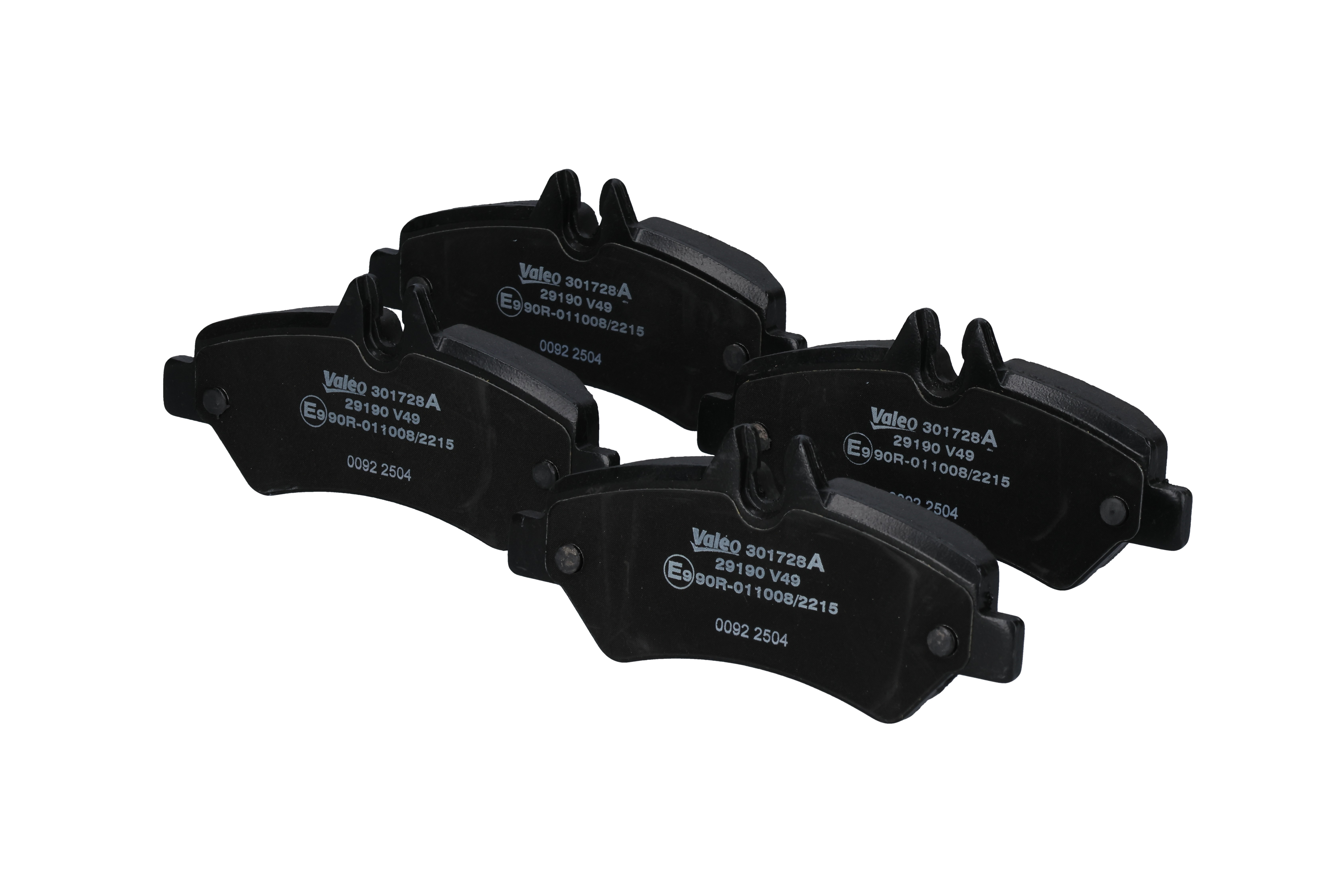 301728A Plaquettes de frein VALEO 84205120 MERCEDES-BENZ