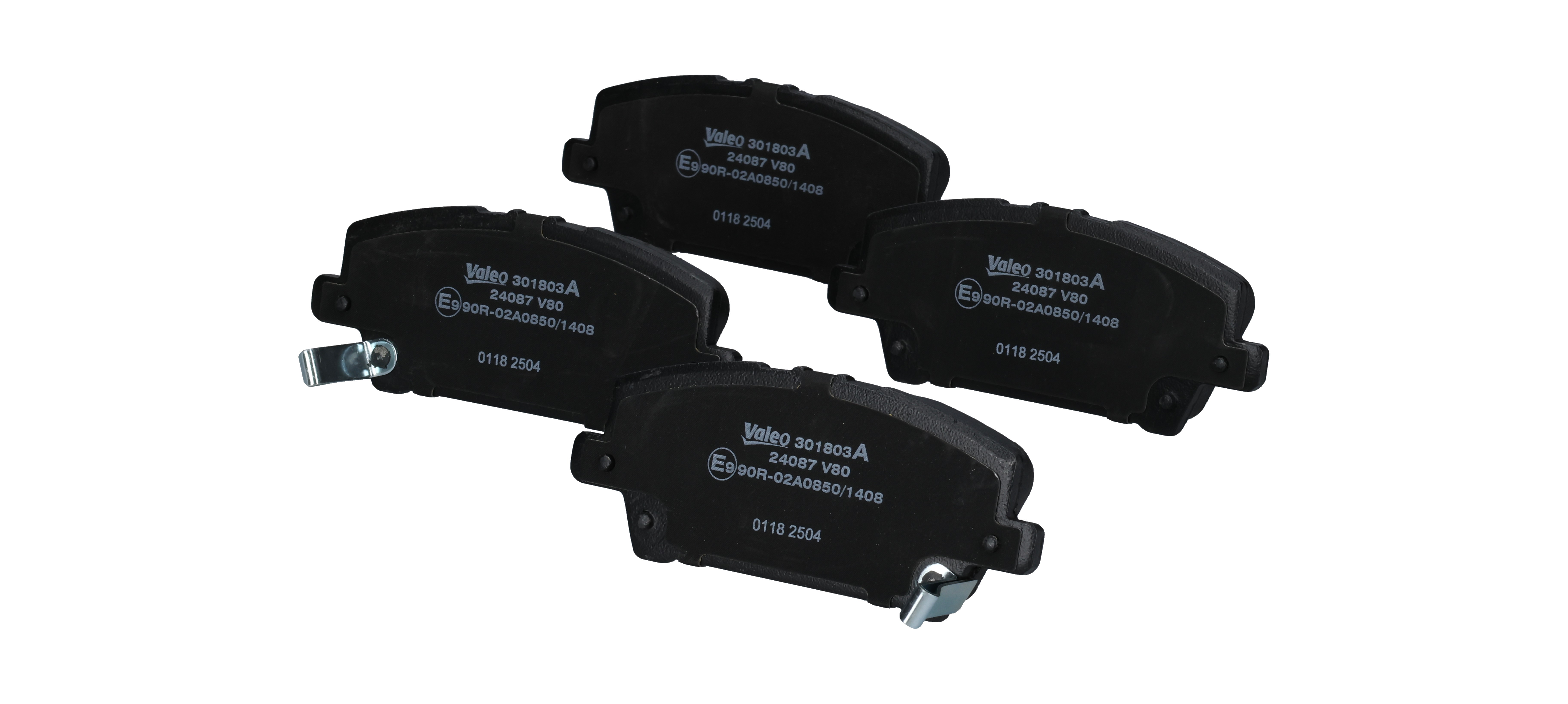 301803A Sada brzdových destiček, kotoučová brzda VALEO 45022SMGE01