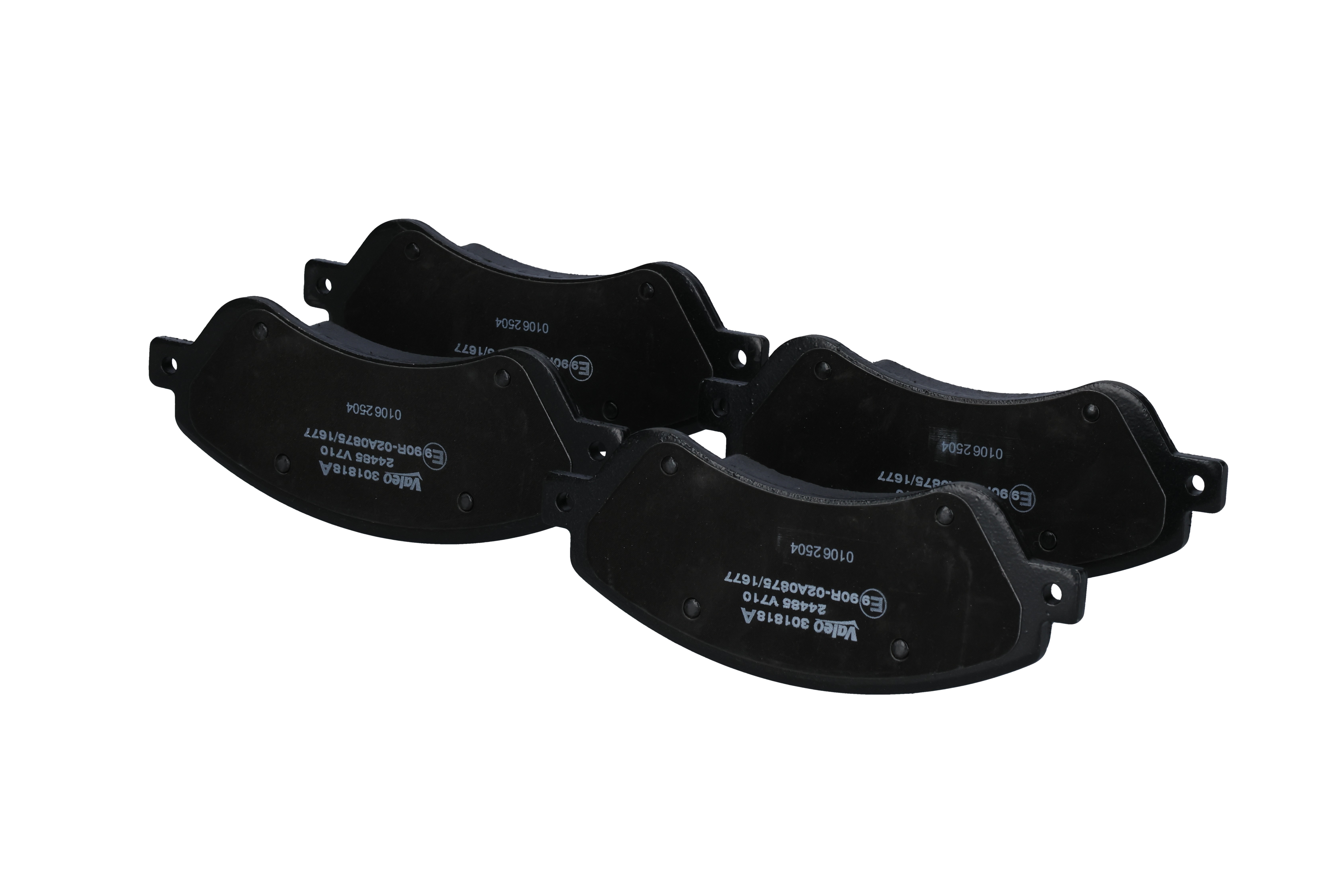 301818A Brake pad set VALEO ME6C1J2-K021BB PEUGEOT