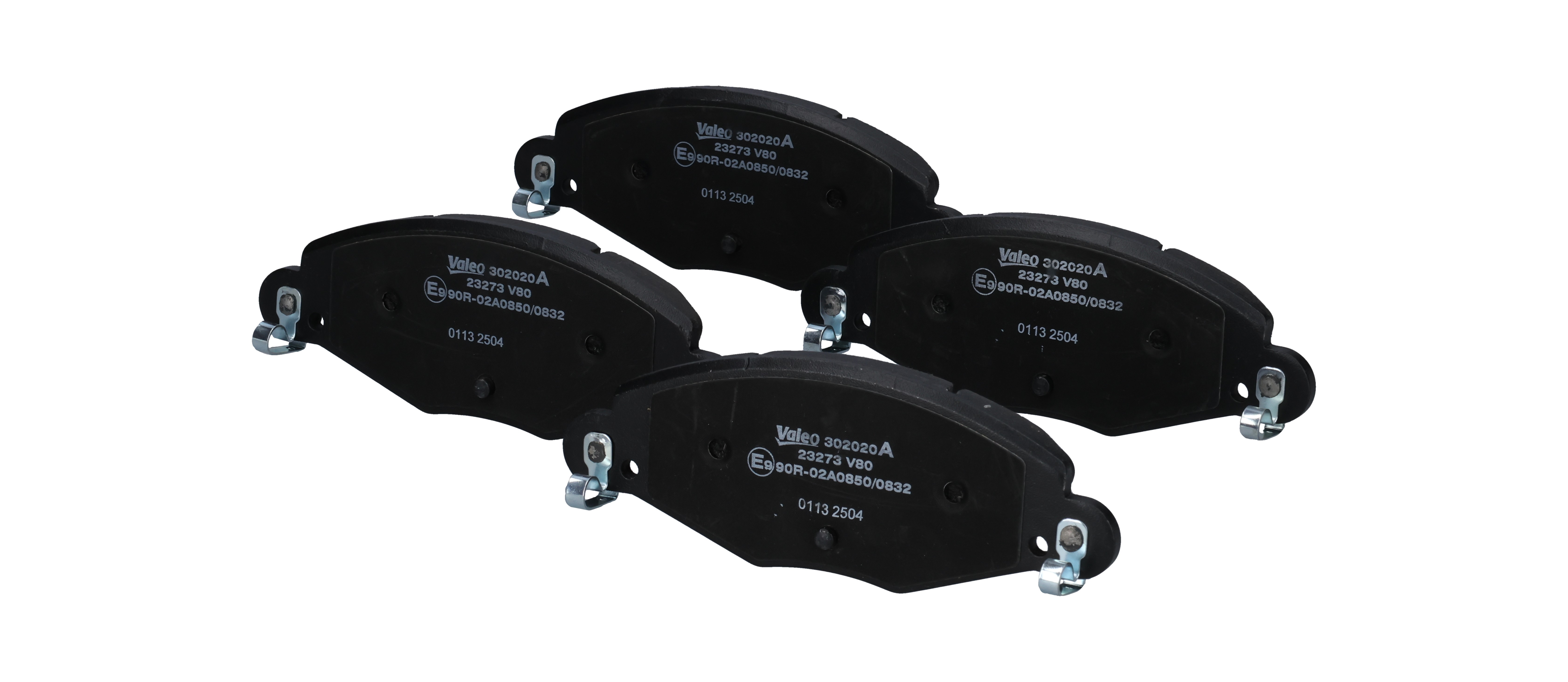 302020A Brake pad set VALEO E172230 LAND ROVER