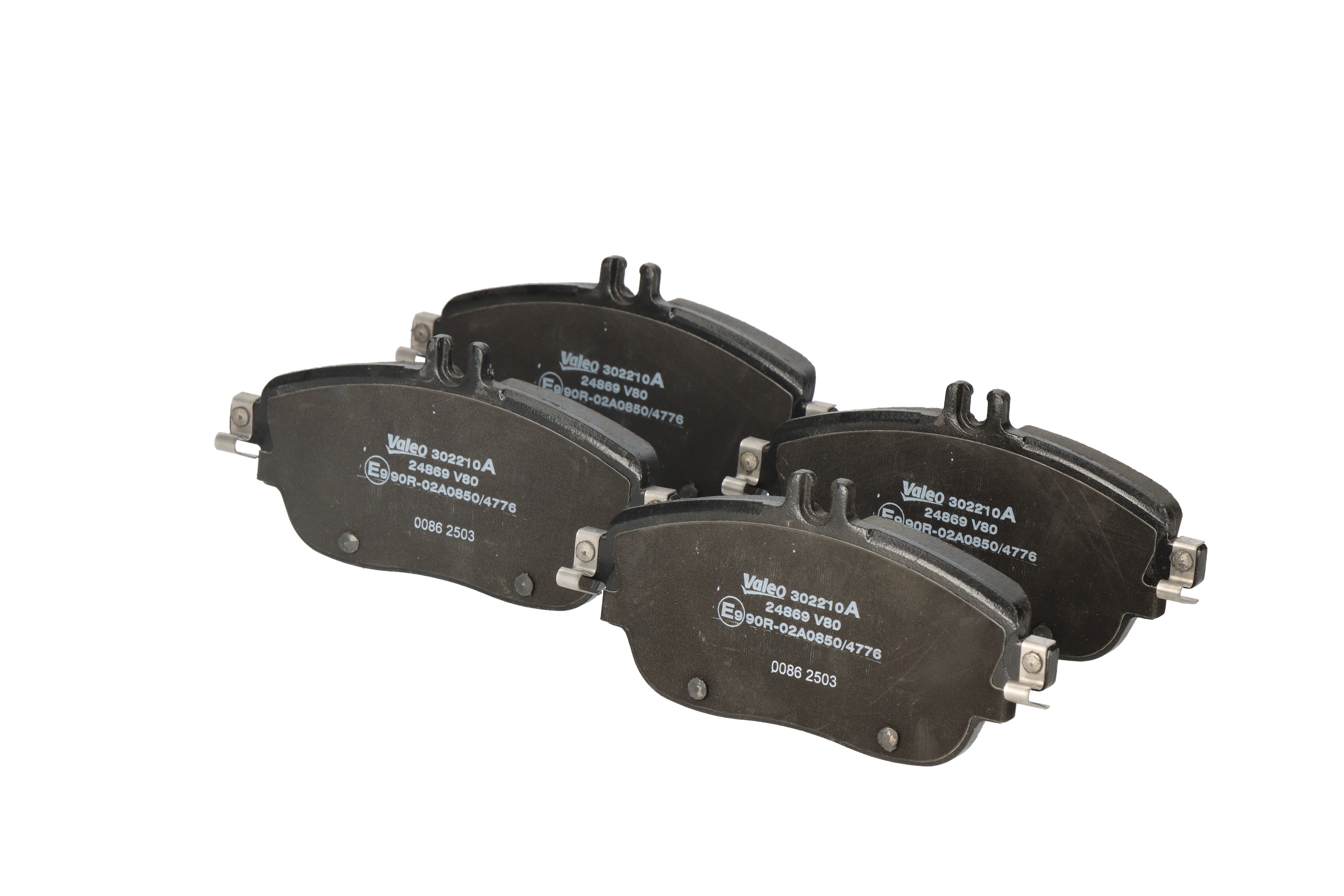 302210A Kit pastiglie freni VALEO 008 420 0620 MERCEDES-BENZ