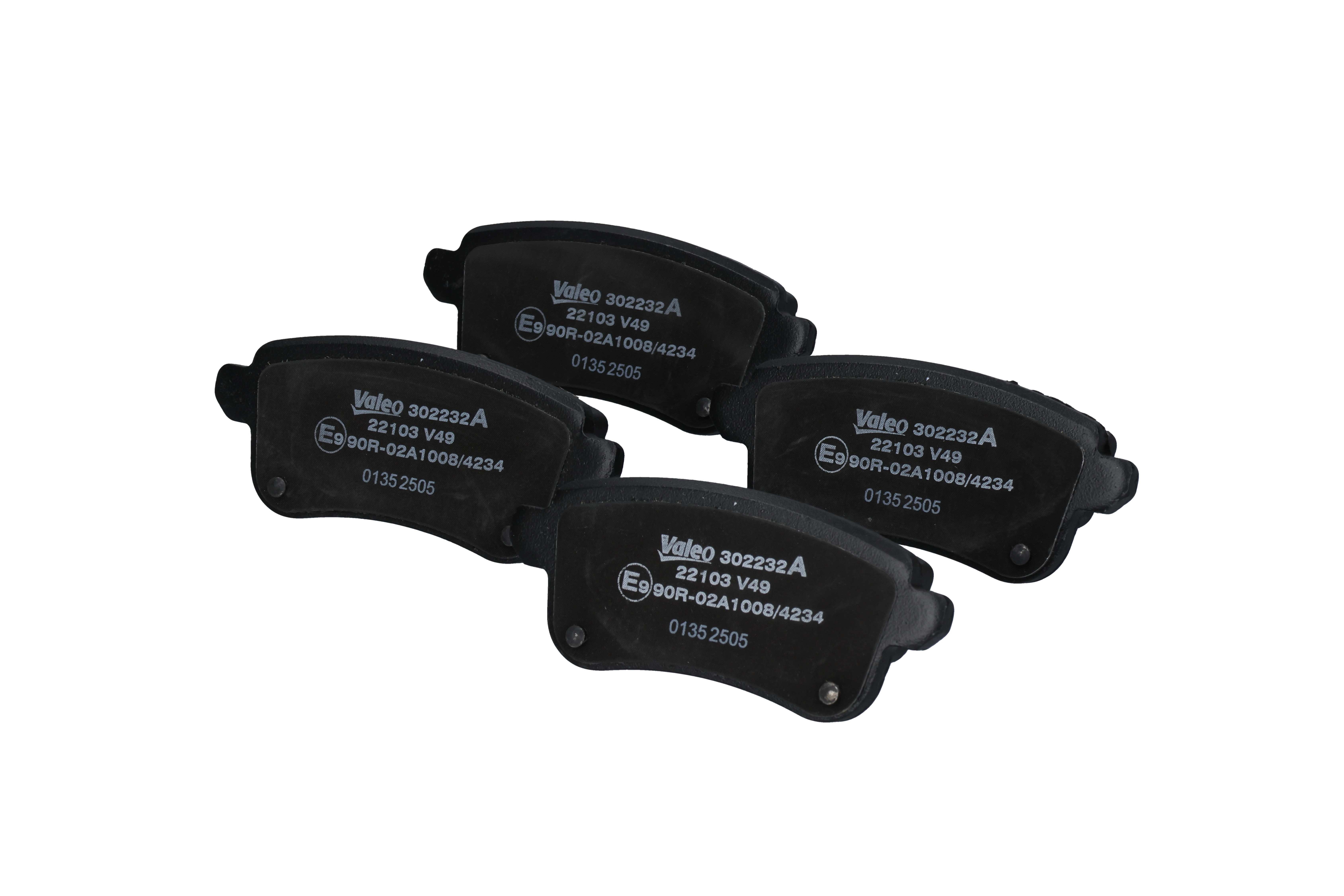 302232A Plaquettes de frein VALEO 44 08 346 27R RENAULT