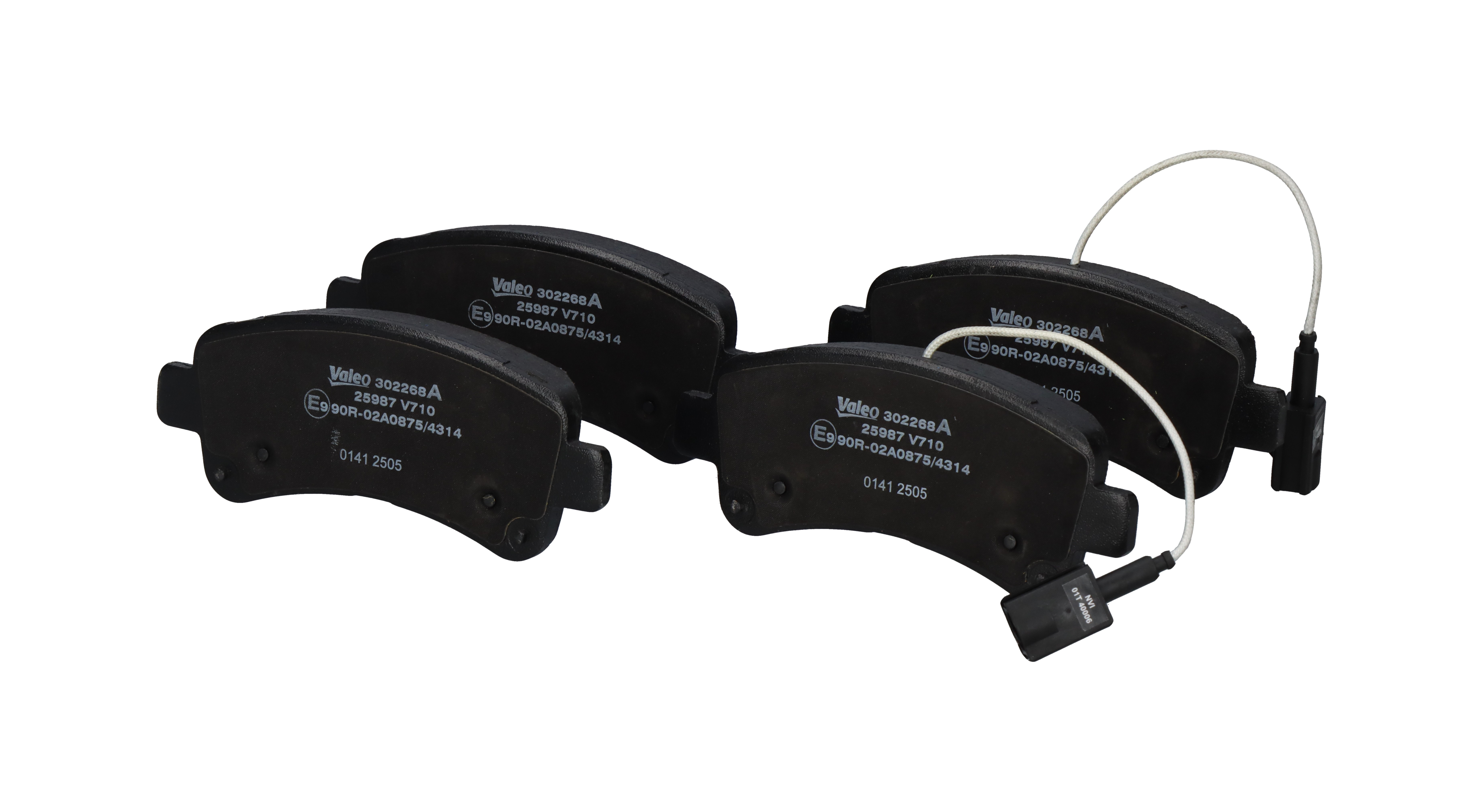 302268A Bremseklosser VALEO 1612434080 (-) PEUGEOT