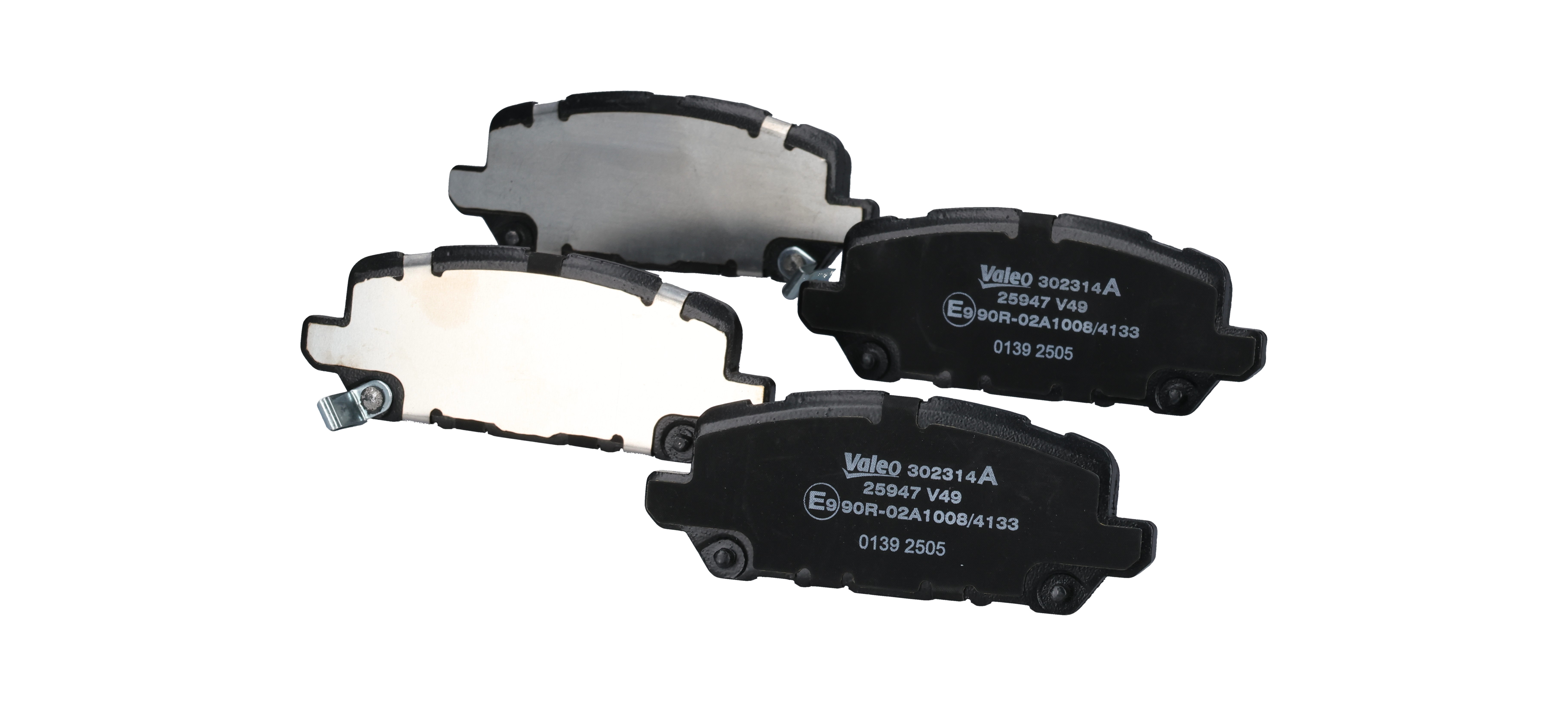 302314A Plaquettes de frein VALEO 43022 T2J H01