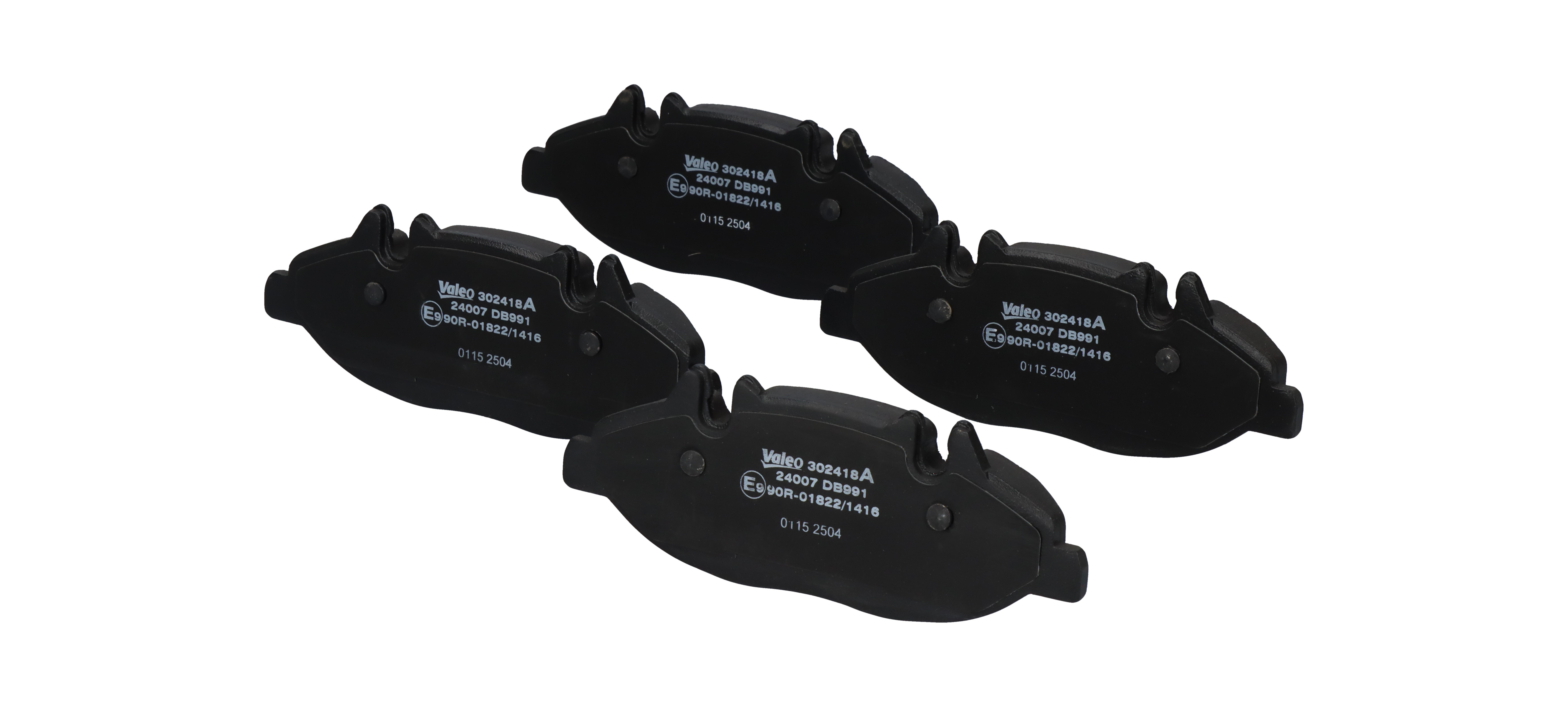 302418A Brake discs and pads set VALEO 14210910