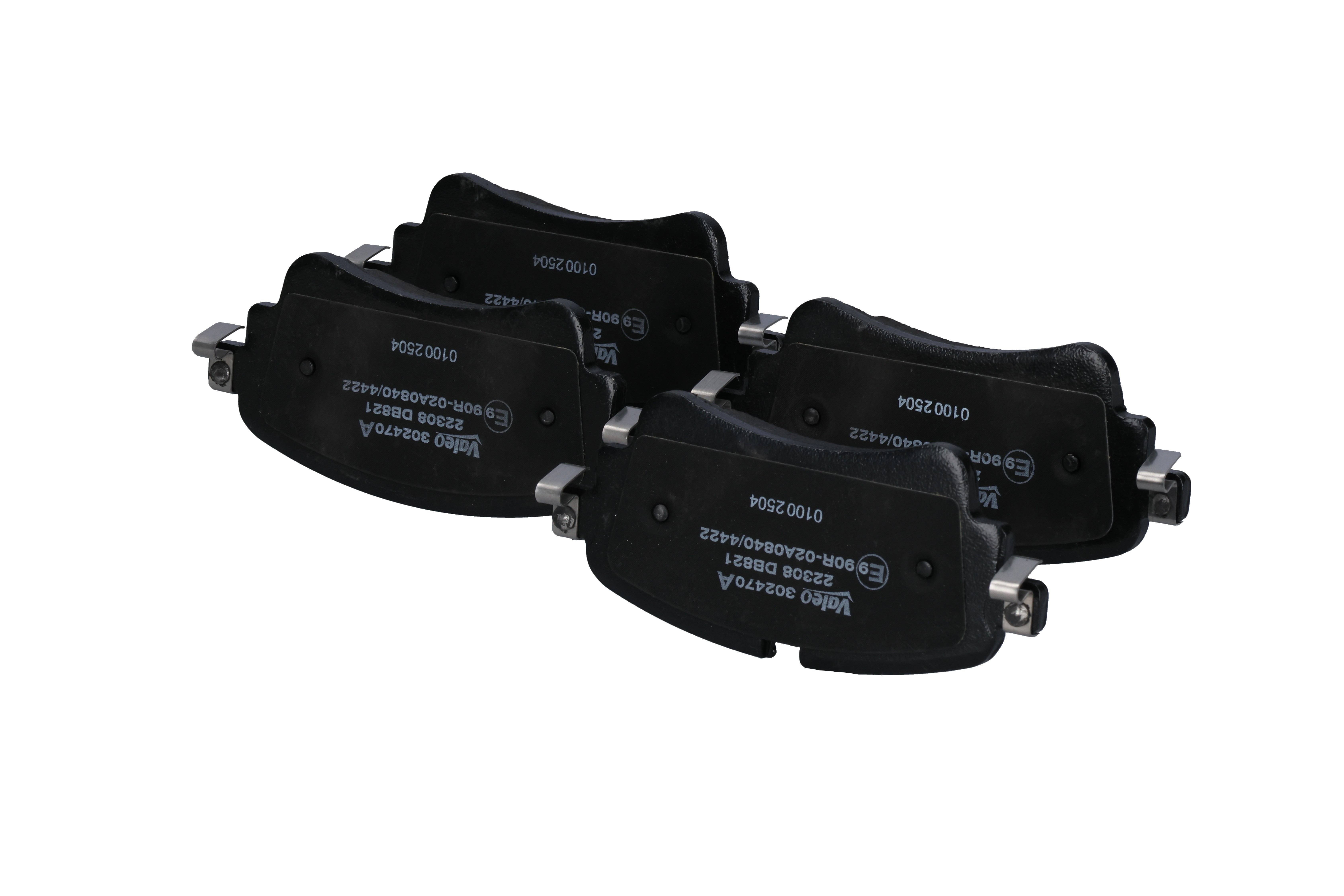 302470A Brake pad set VALEO 4M0 698 451BD VW