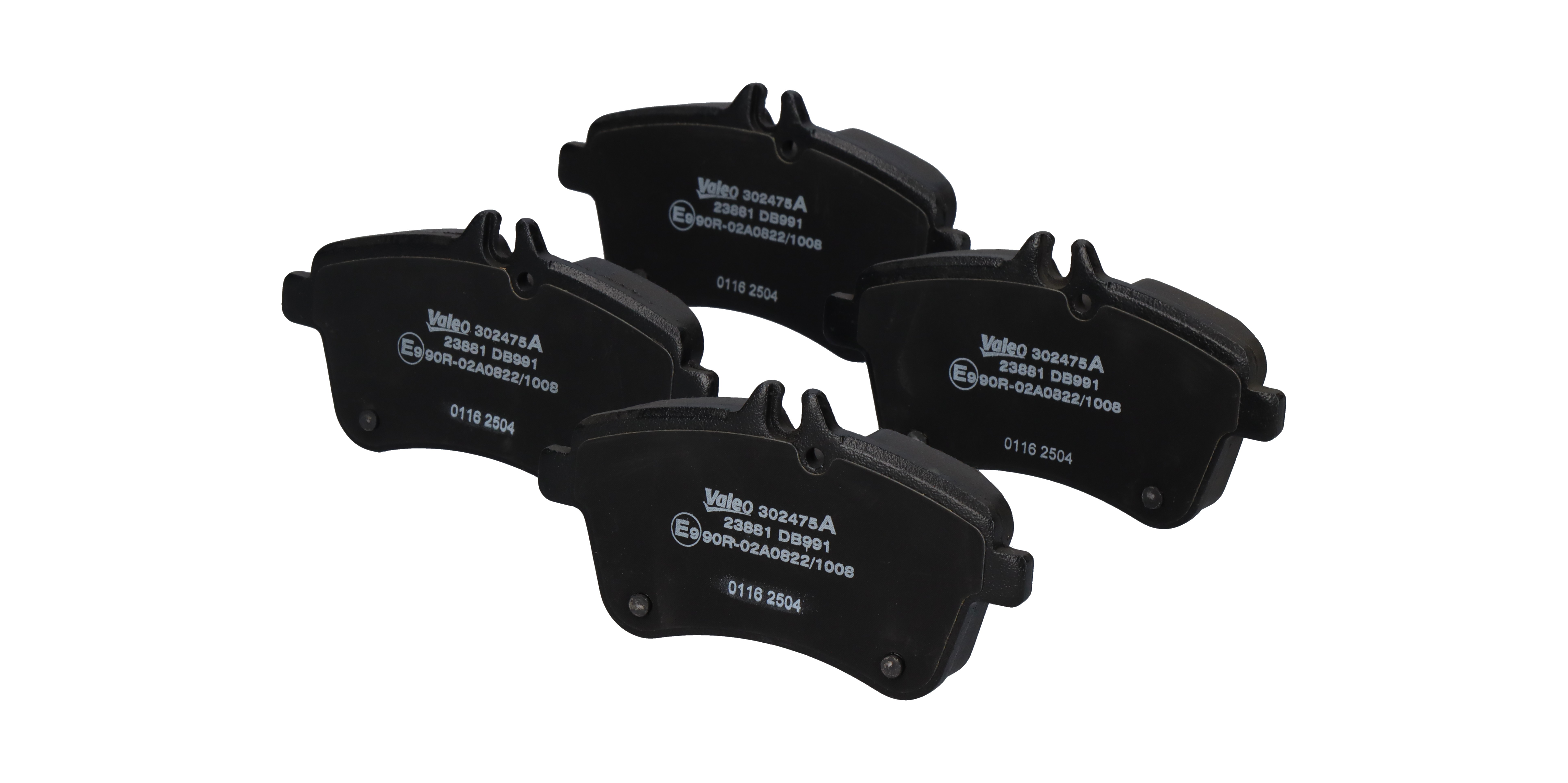 302475A Brake pad set VALEO A169 420 0120 MERCEDES-BENZ