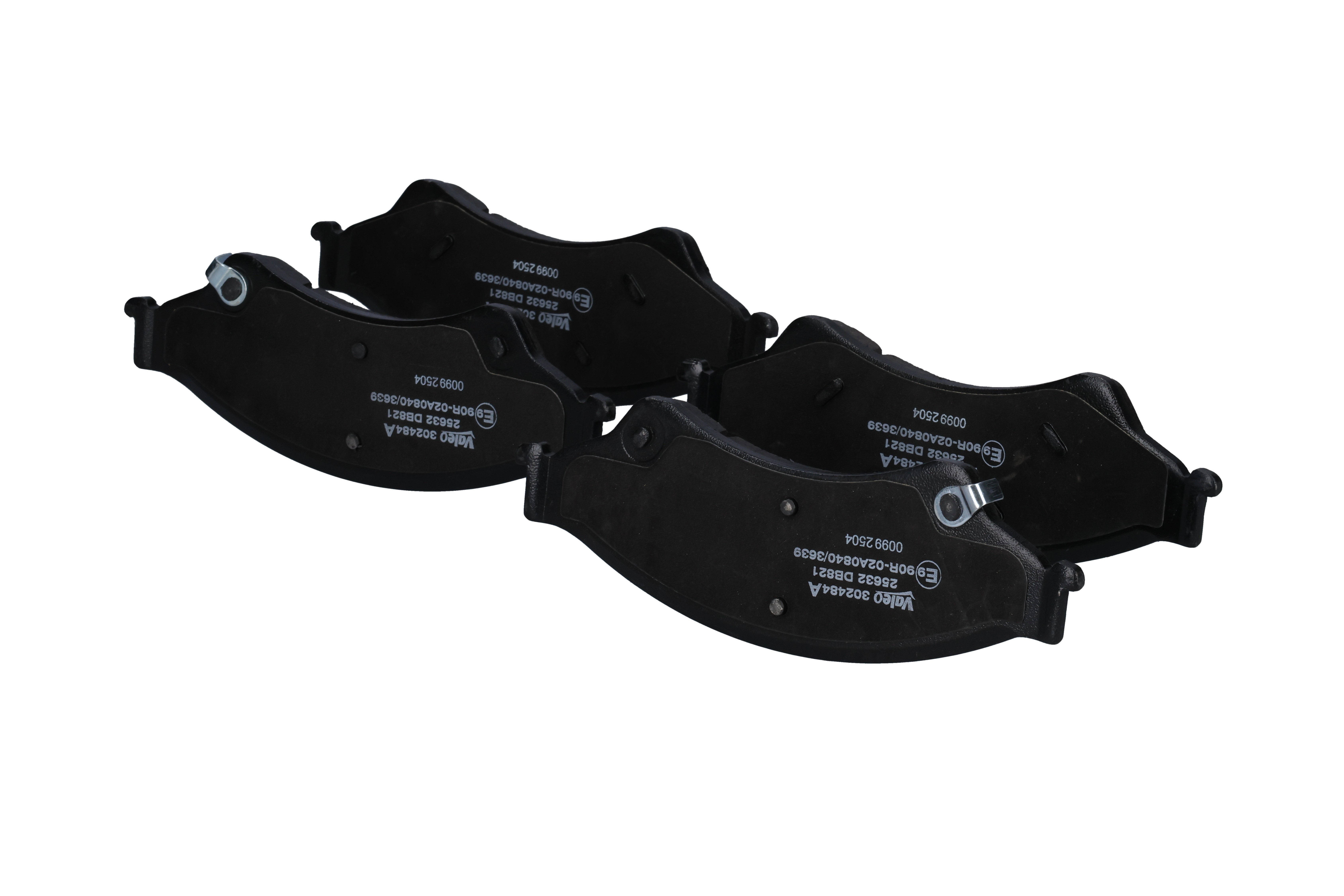 302484A Brake pad set VALEO 2 138 027 VW
