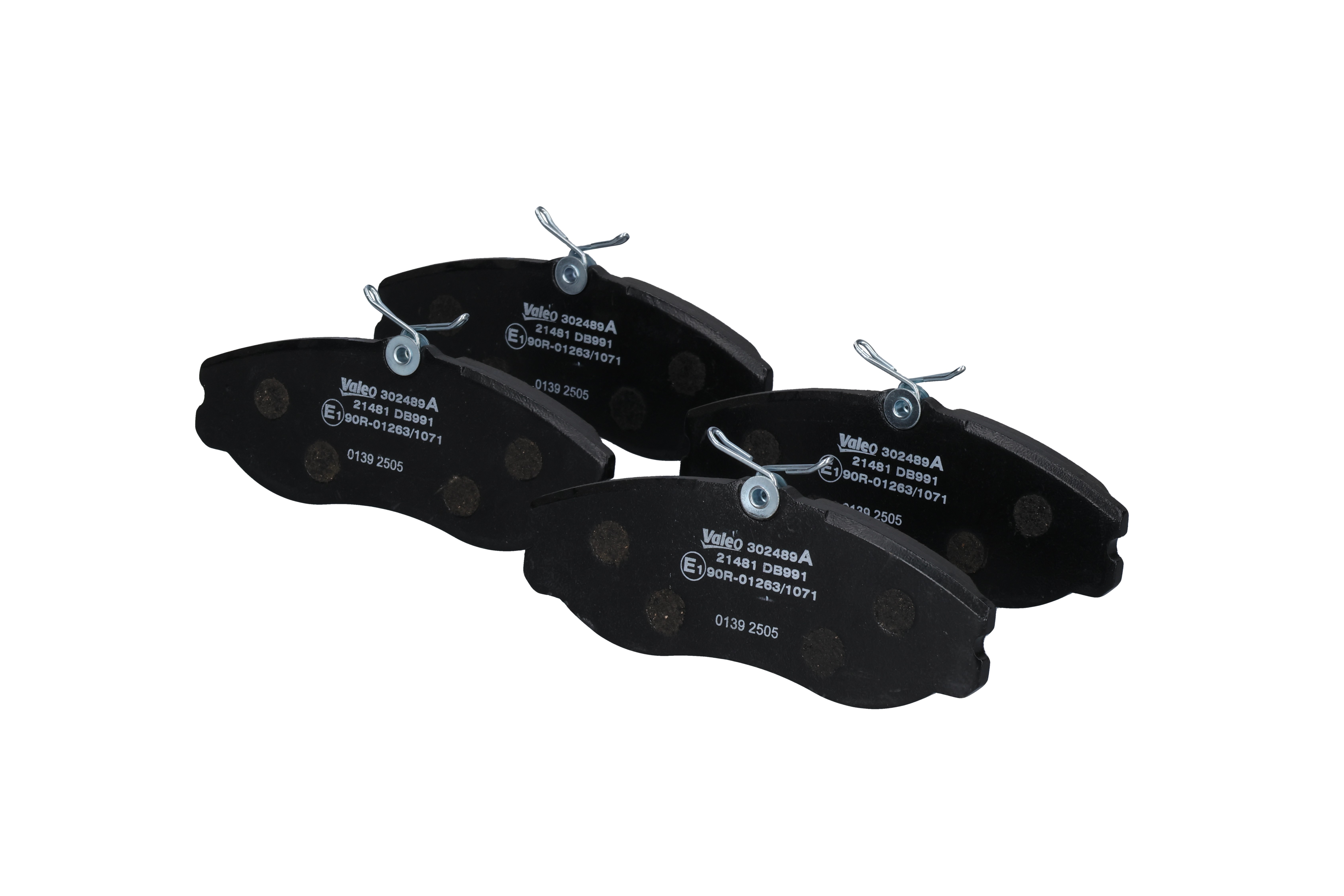 302489A Bremsbeläge VALEO D10602X80A MERCEDES-BENZ