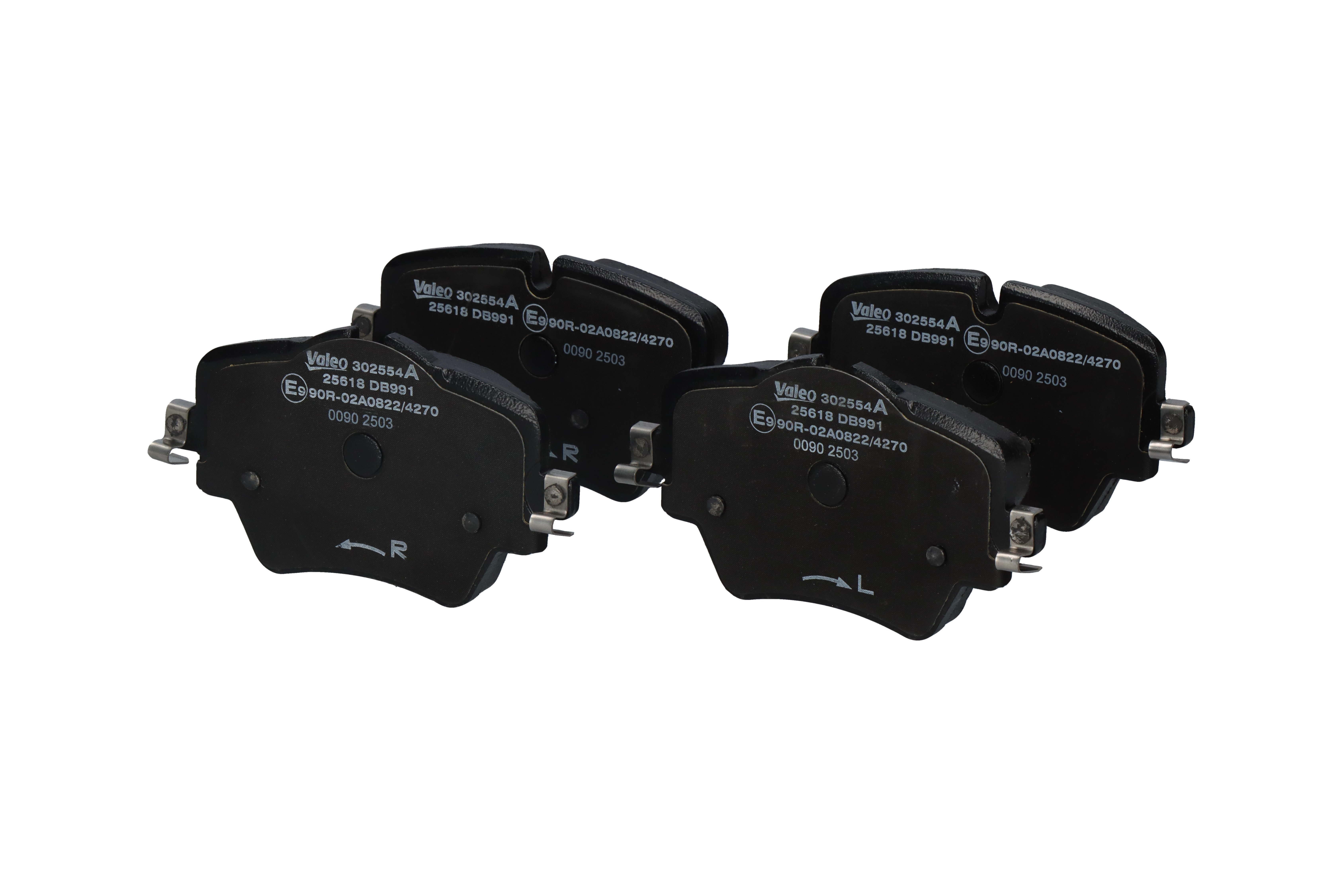 VALEO 302554A Τακάκια φρένων BMW X2 (F39) sDrive 20 d 163 PS Πετρέλαιο 2023 τιμες