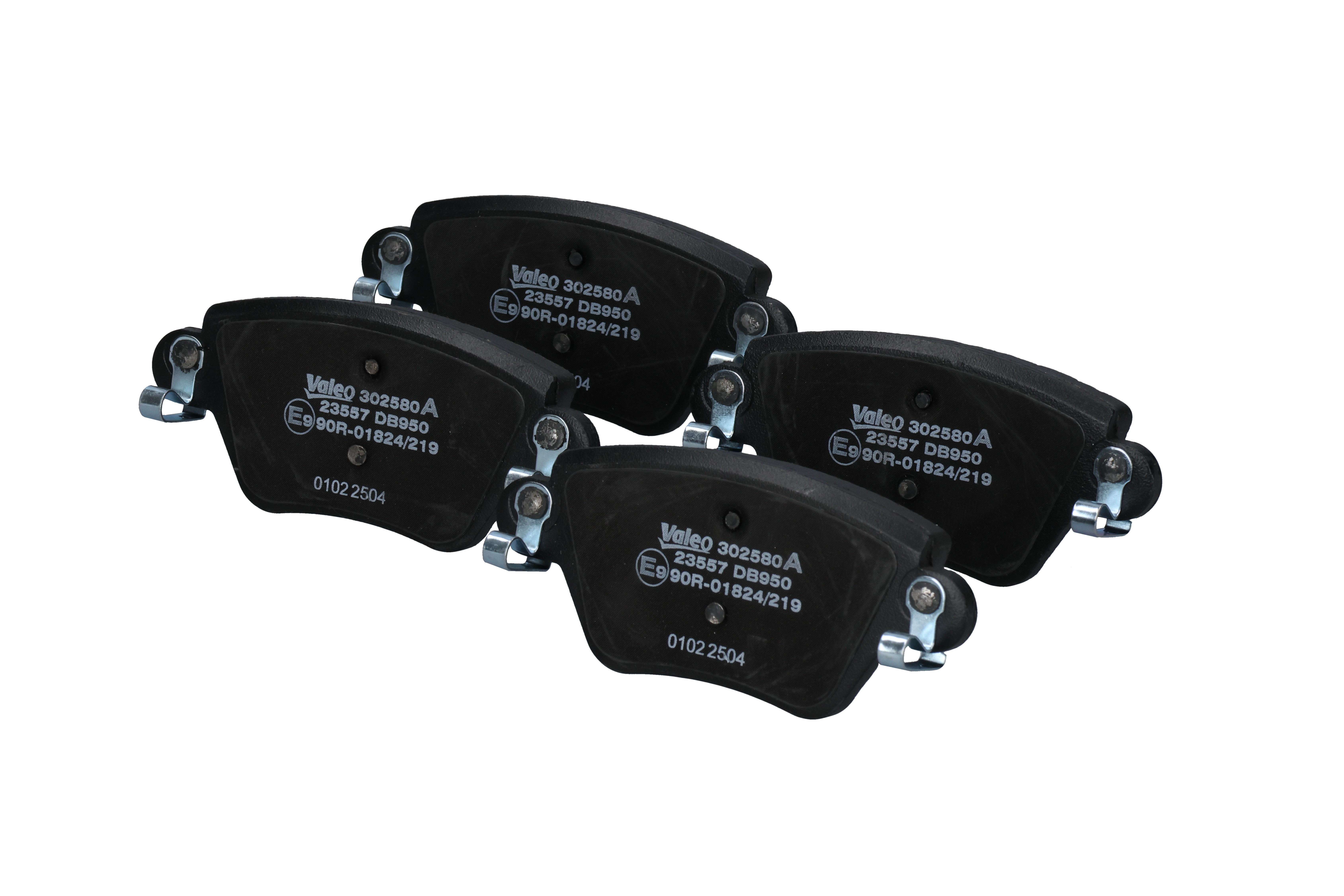302580A Brake pad set VALEO 8671016712 FORD