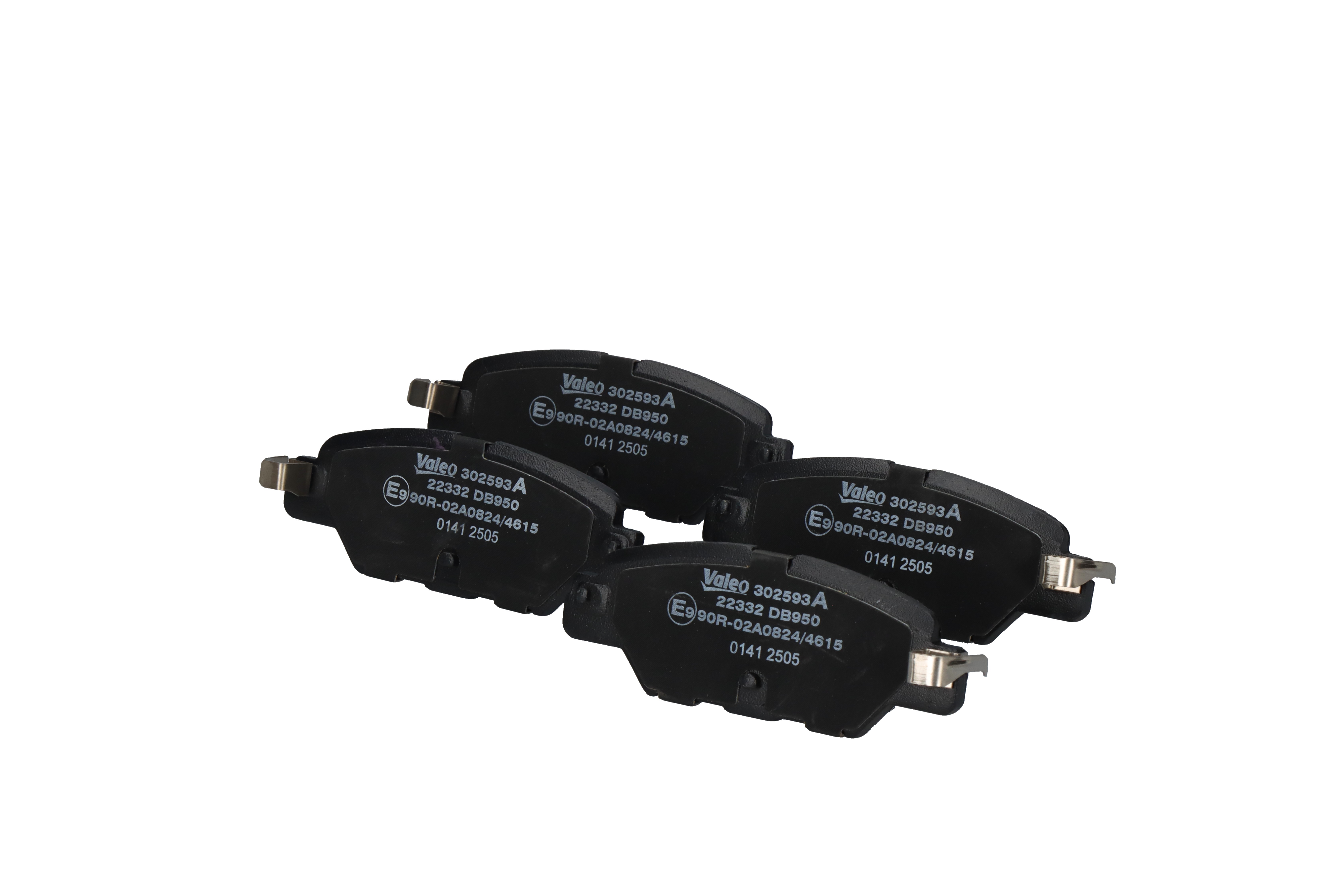 302593A Plaquettes de frein VALEO KBY62648Z MAZDA