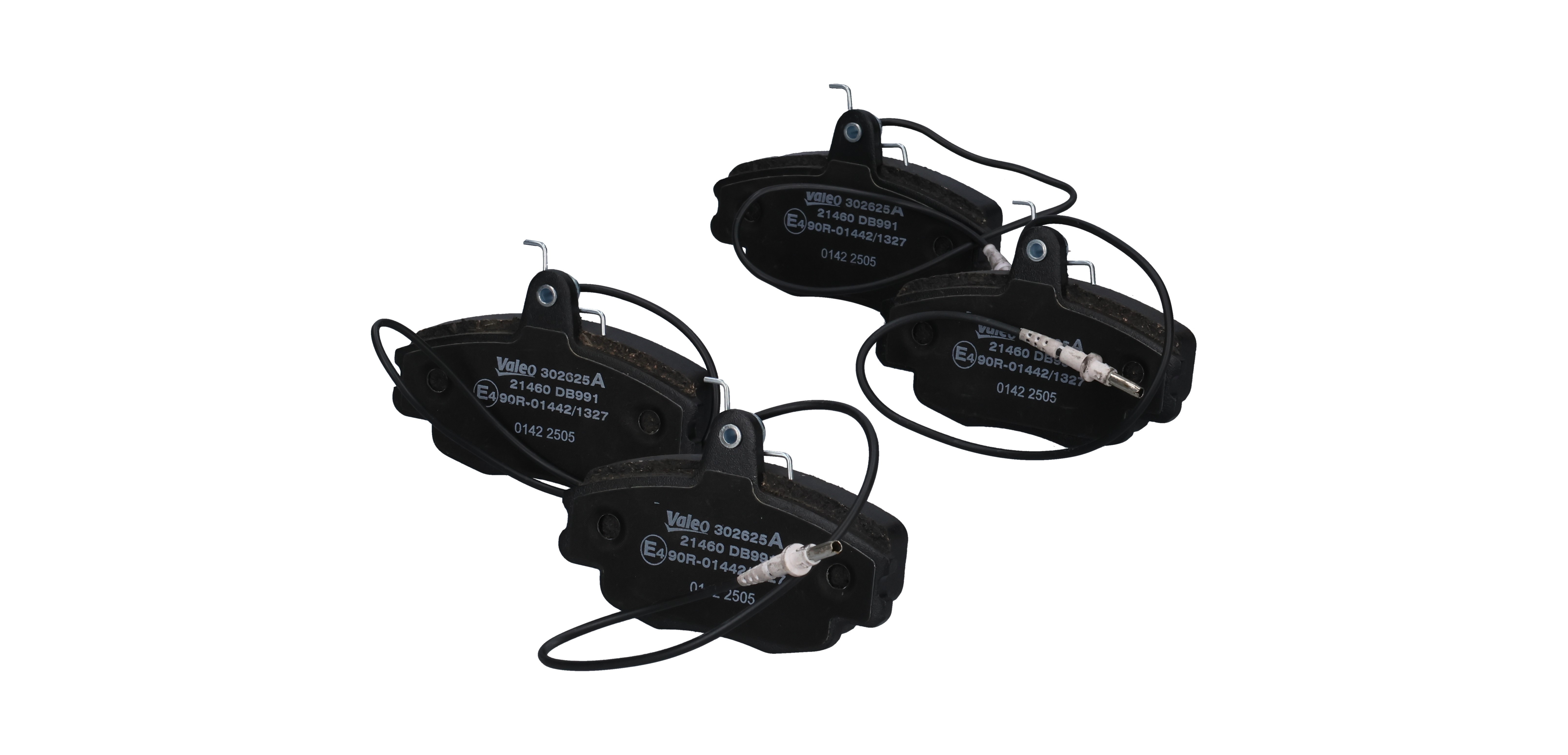 VALEO Eje delantero, con contacto avisador de desgaste Altura: 63mm, Ancho: 100mm, Espesor: 18mm Pastillas de freno 302625A comprar online