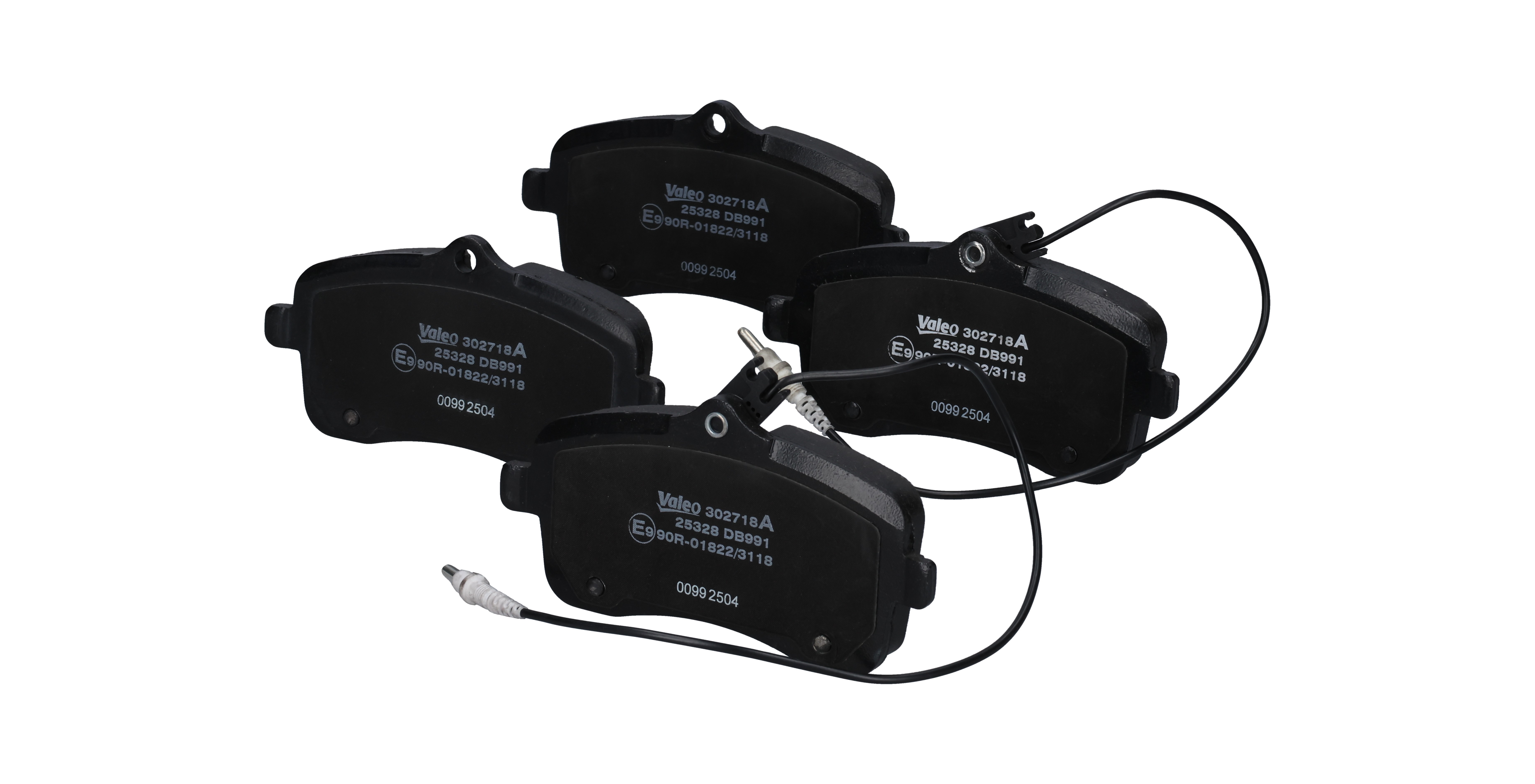 VALEO 302718A Bremsbelag PEUGEOT 407 SW Kasten / Kombi (6E_) 1.6 HDi 109 PS Diesel 2010 Preis