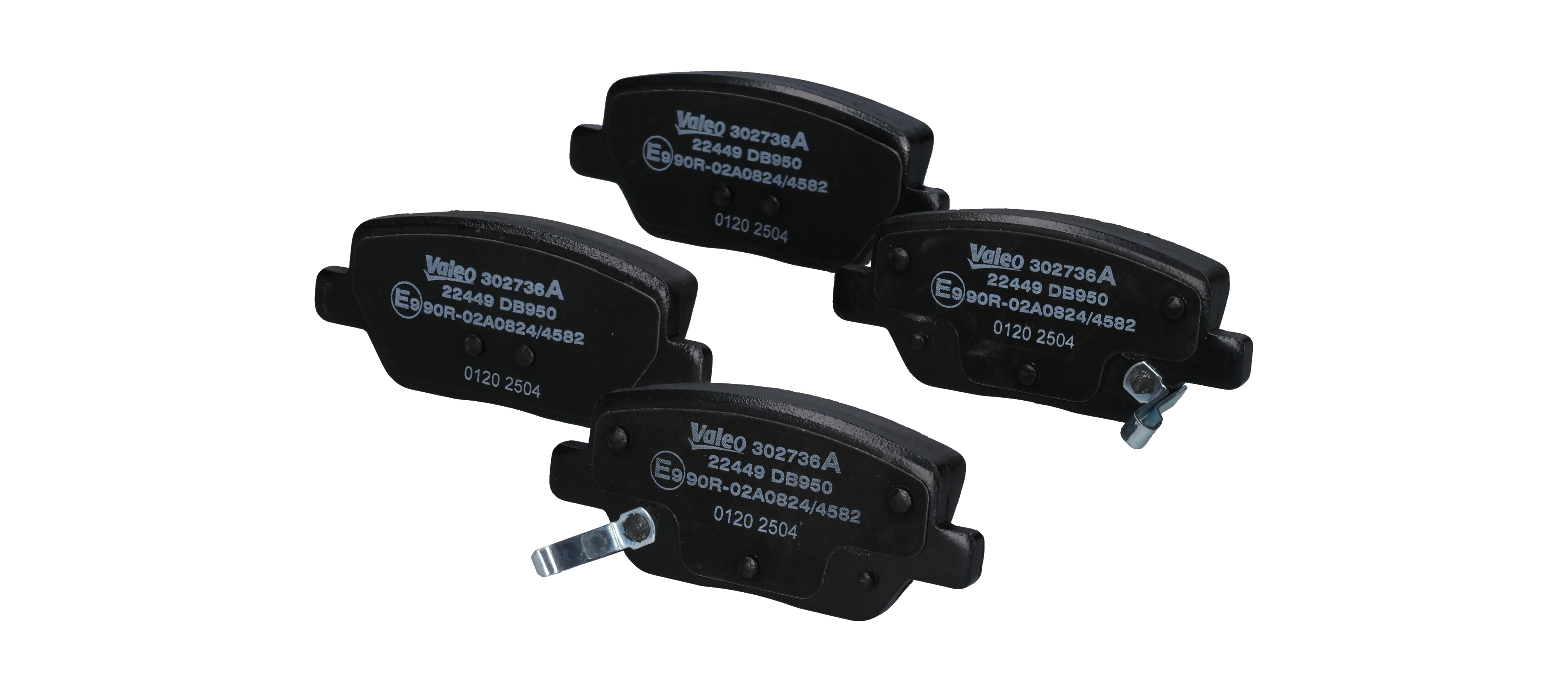 302736A Pastilhas de travão VALEO 7 736 771 7 VW