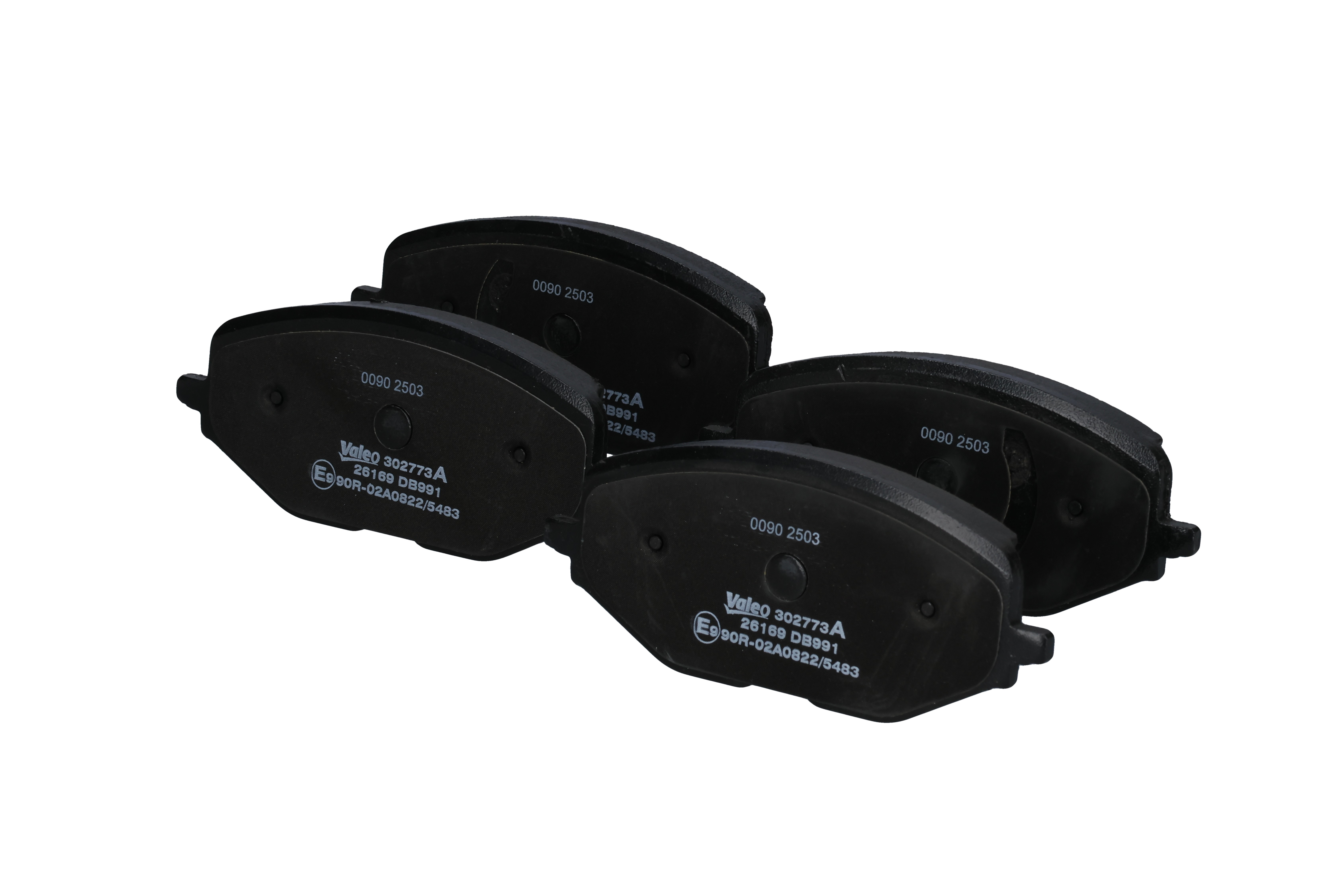 302773A Τακάκια φρένων VALEO 5WA 698 151 P RENAULT