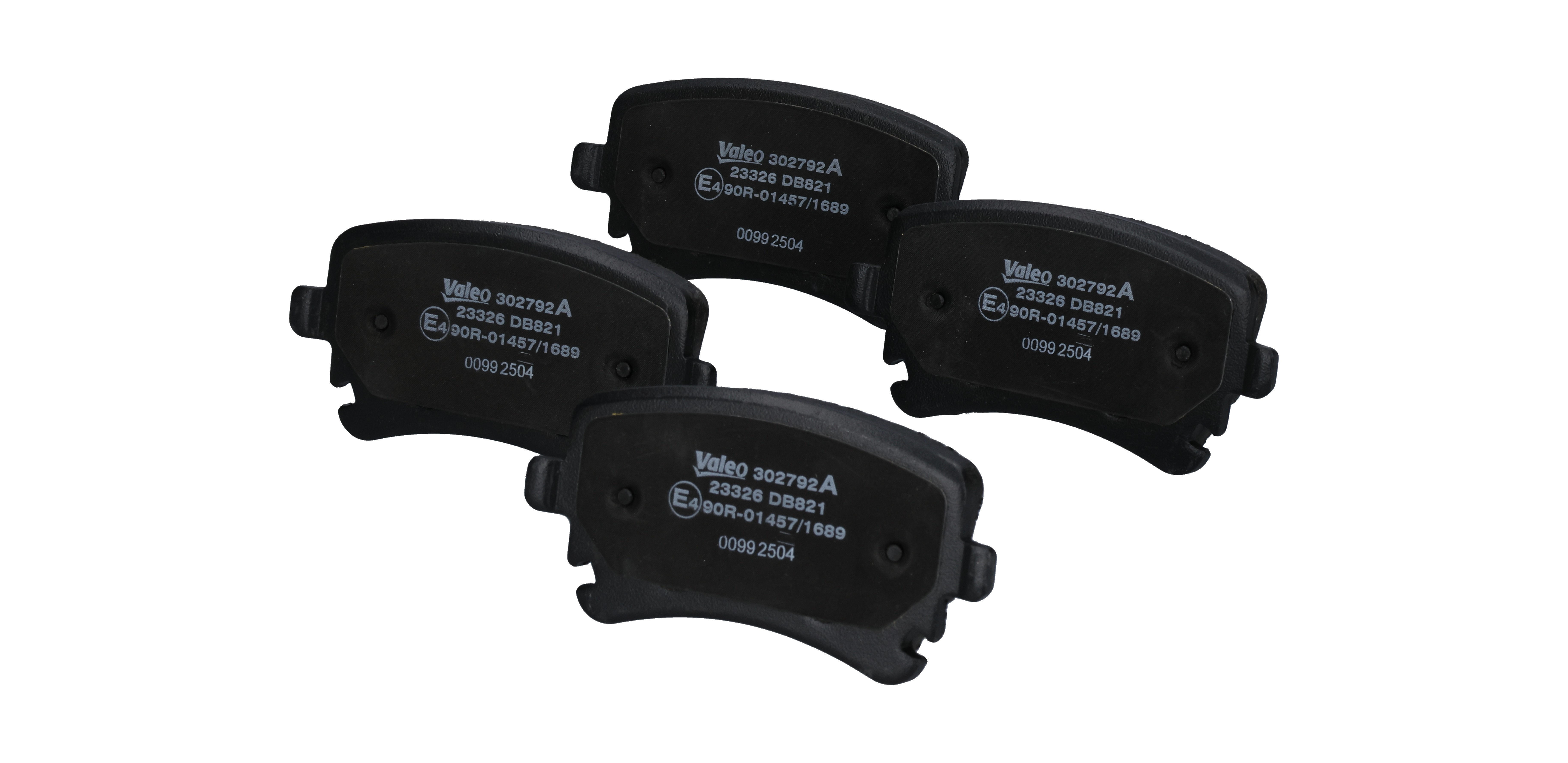 VALEO 302792A Σετ τακάκια VW Phaeton (3D1, 3D2, 3D3, 3D4, 3D6, 3D7, 3D8, 3D9) 6.0 W12 4motion 420 PS Βενζίνη 2005 τιμες