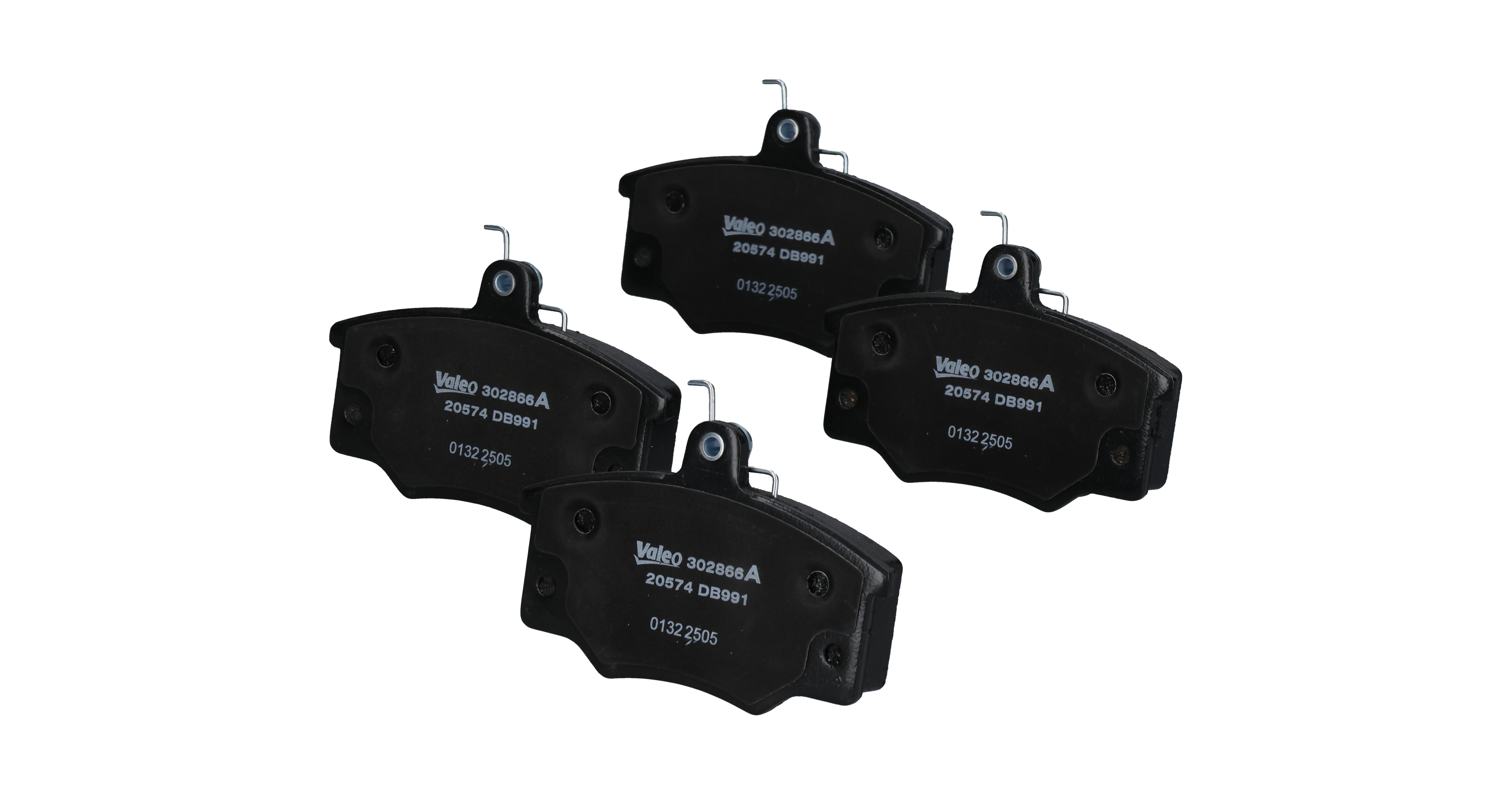 302866A Brake pad set VALEO 431 698 151 H SEAT