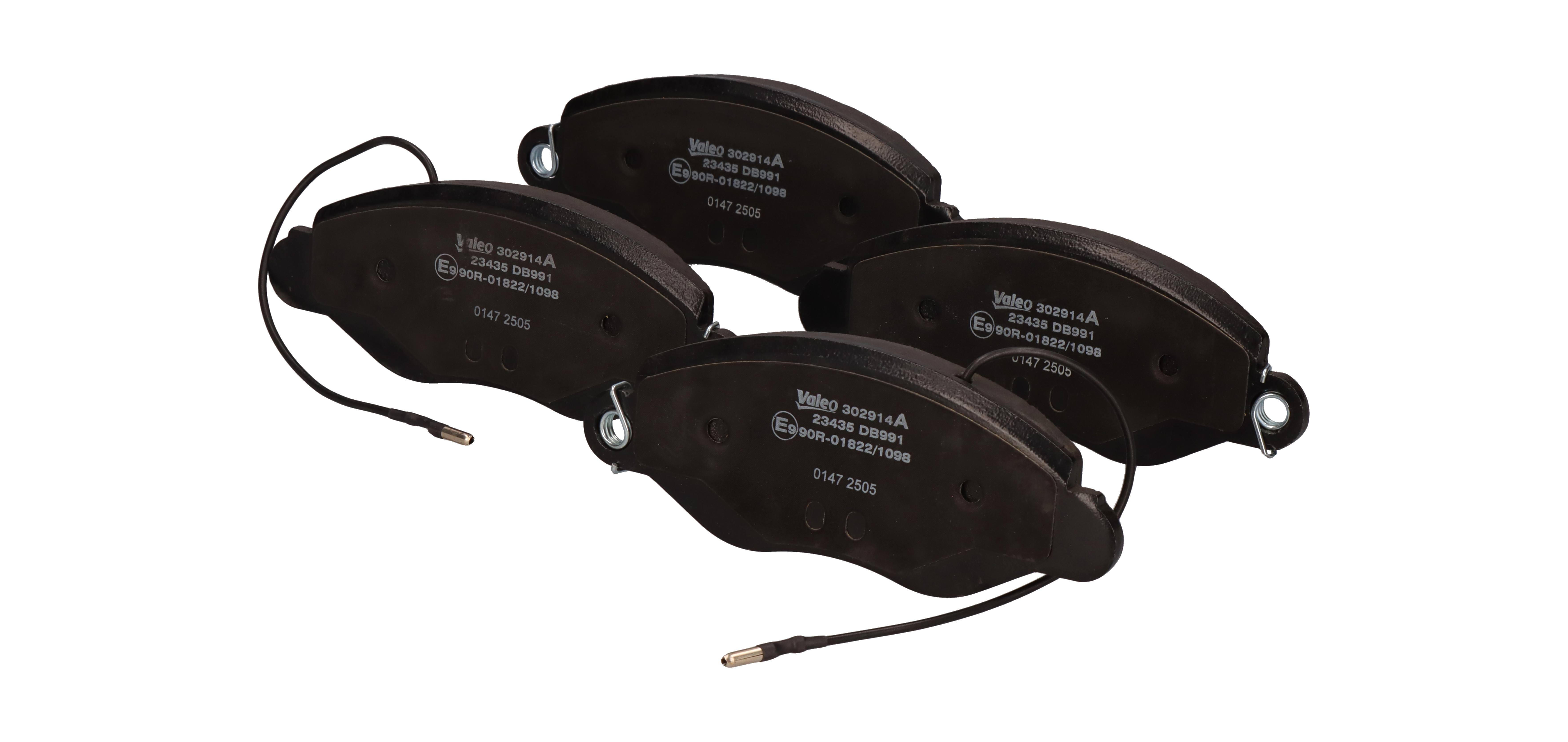 302914A Plaquettes de frein VALEO 410609X226 NISSAN