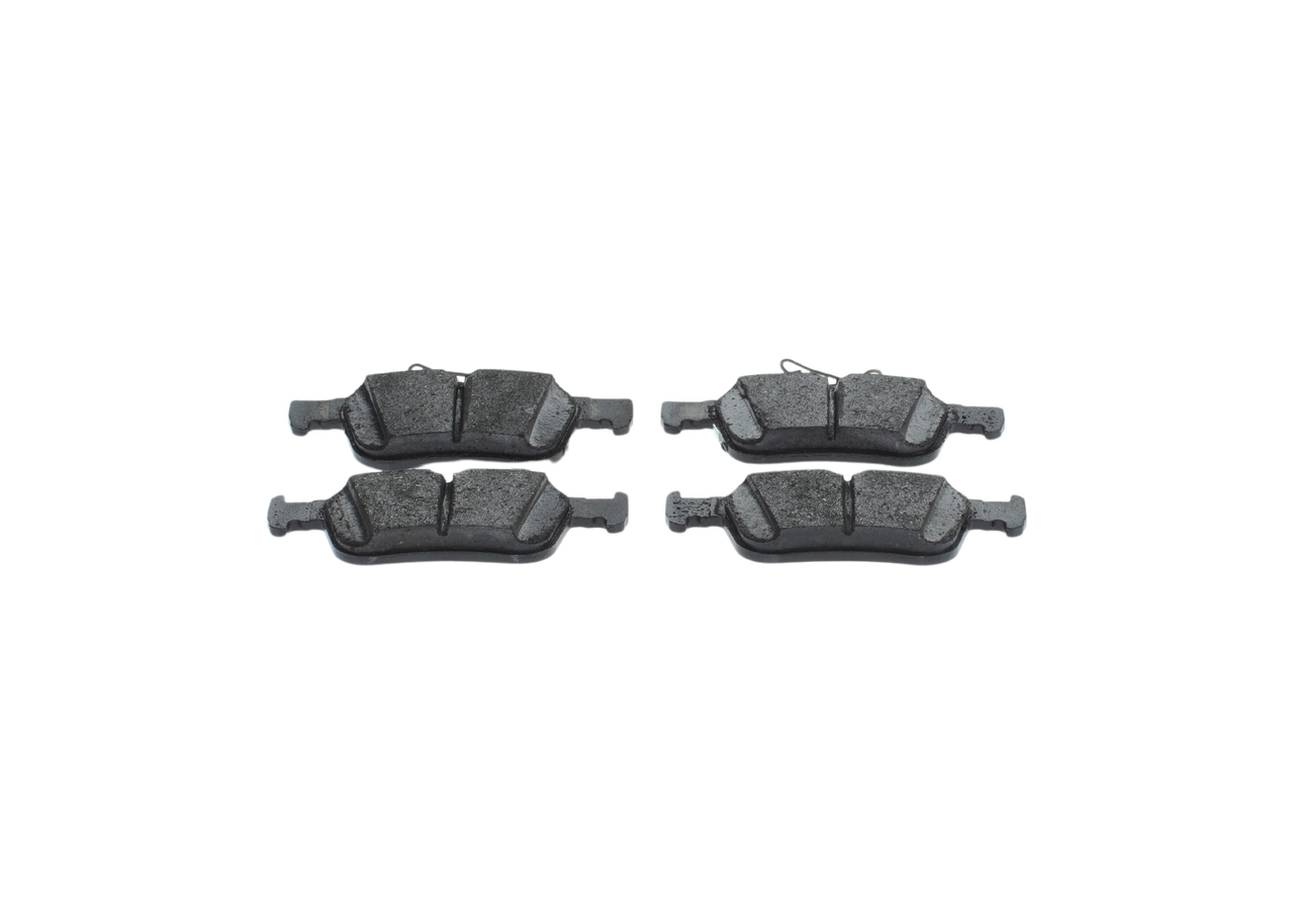 BP2877 BOSCH Low-Metallic, with integrated wear warning contact Height 1: 48,3mm, Height 2: 53mm, Width: 123,2mm, Thickness: 14,7mm Brake pads 0 986 460 179 buy