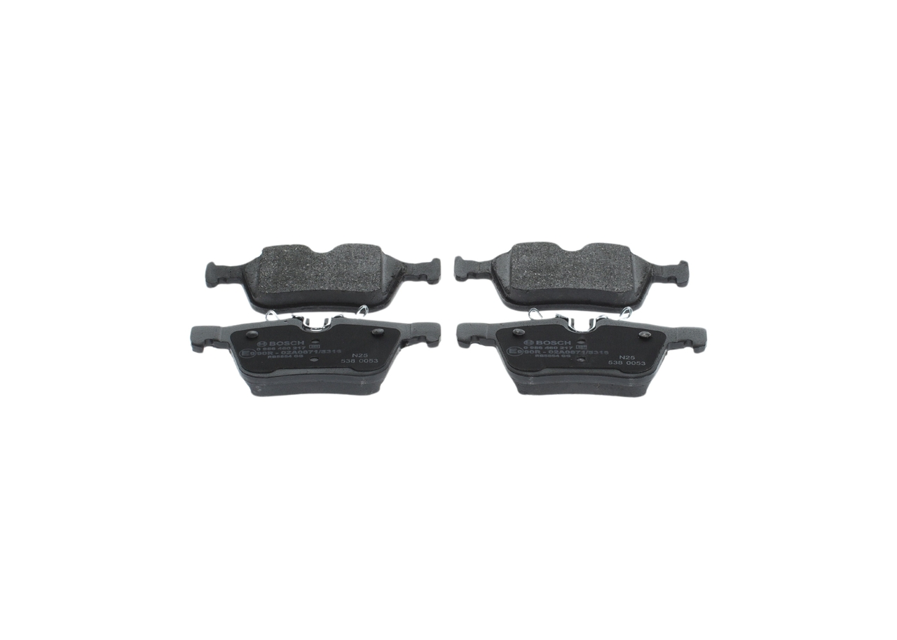 0 986 460 217 BOSCH Piduriklotsid Jaguar S Type x200