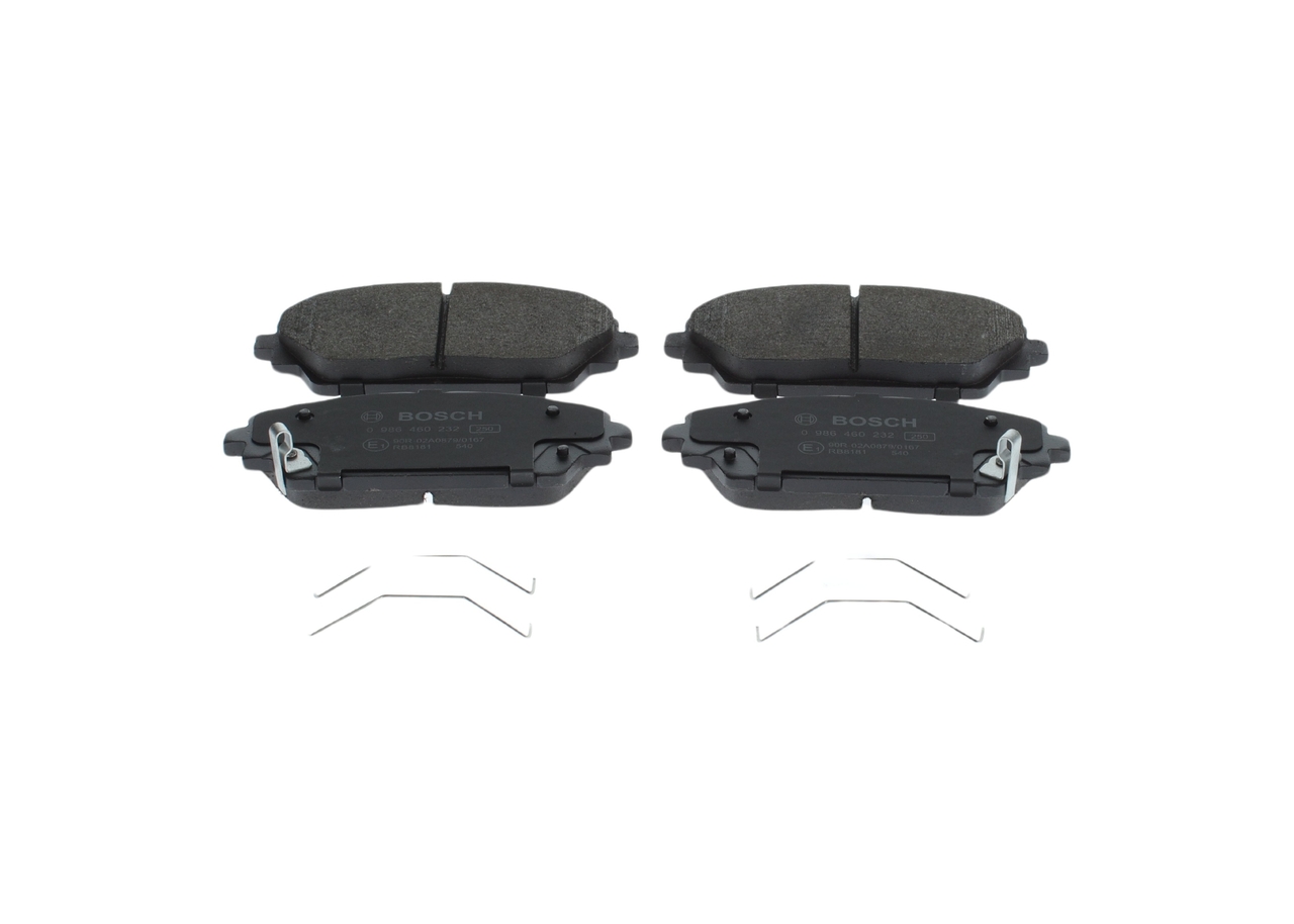 BP2930 0986460232 Plăcuțe de frână BOSCH BCYB-33-28ZA MAZDA