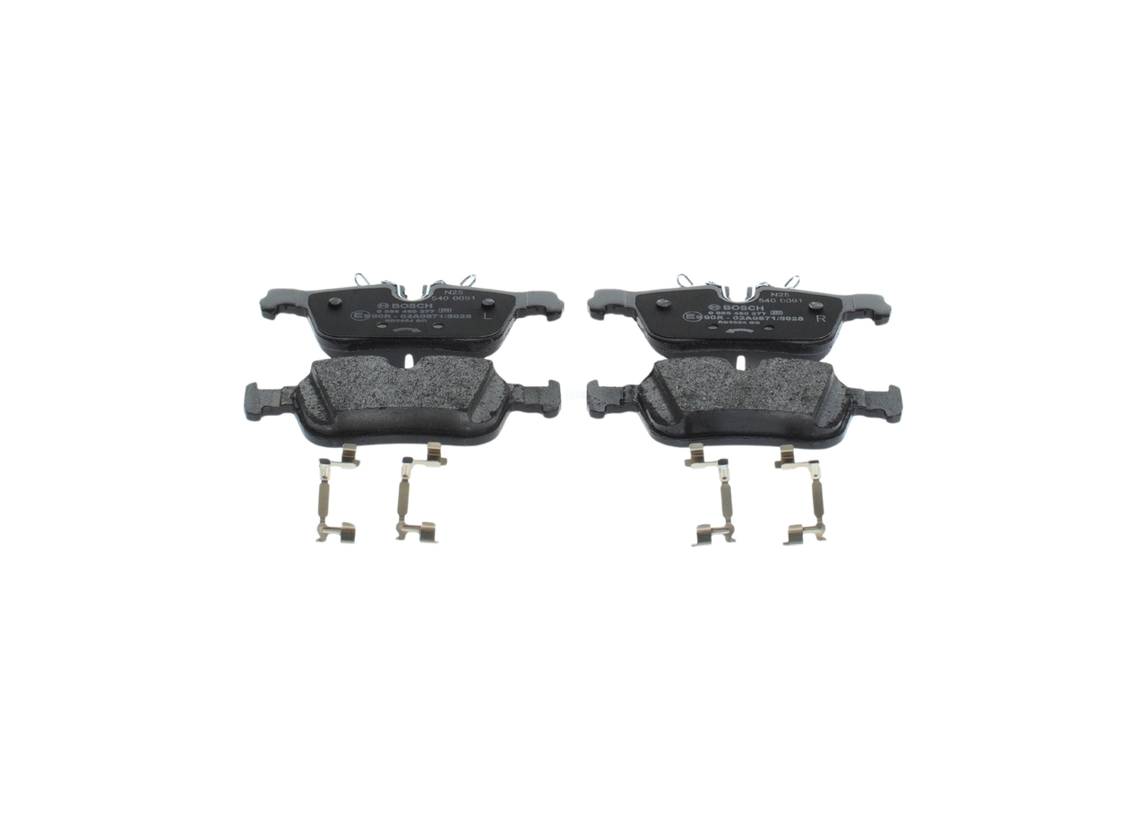 BP2975 0986460277 Piduriklotsid BOSCH 32287431 CITROËN