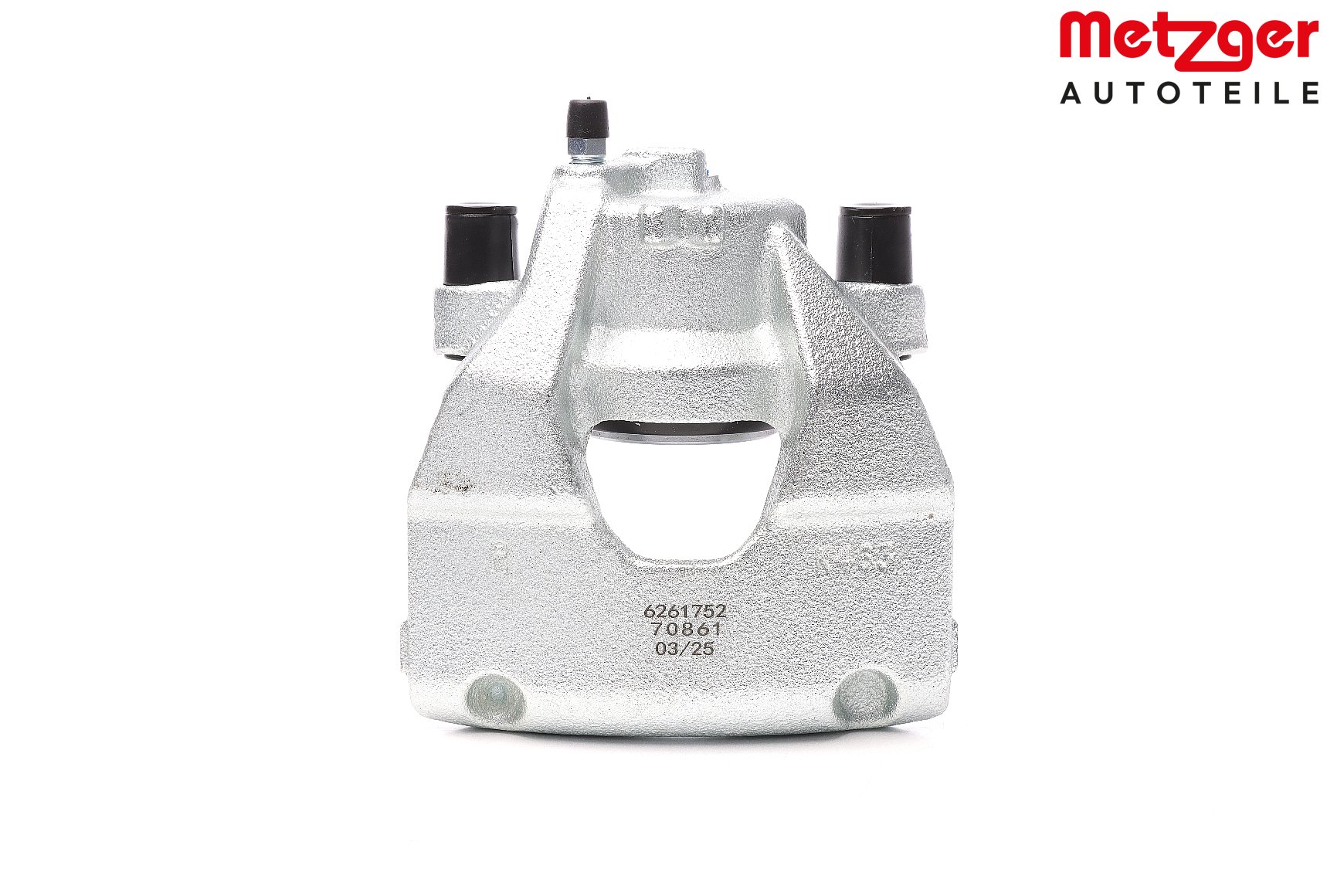 METZGER 6261752 Δαγκάνες φρένων FORD Fiesta Mk7 Van 1.1 Ti-VCT 75 PS Βενζίνη 2019 τιμες