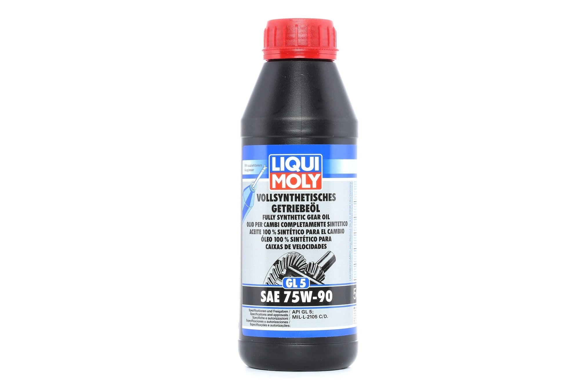 Köp LIQUI MOLY 1413 - Drivaxlar och differentialer till Volvo: 75W-90, Helsyntetisk olja, Innehåll: 0,5l MIL-L 2105 C, MIL-L 2105 D
