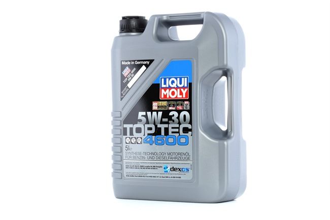 Hochwertiges Öl von LIQUI MOLY 4100420037566 5W-30, 5l, Synthetiköl