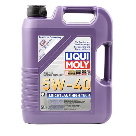 Qualitäts Öl von LIQUI MOLY 4100420038648 5W-40, 5l, Synthetiköl