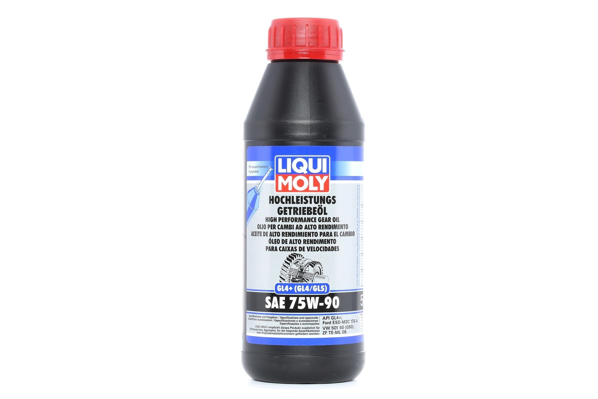 Buy Manual Transmission Oil LIQUI MOLY 4433 - Propshafts and differentials parts VW TOUAREG online