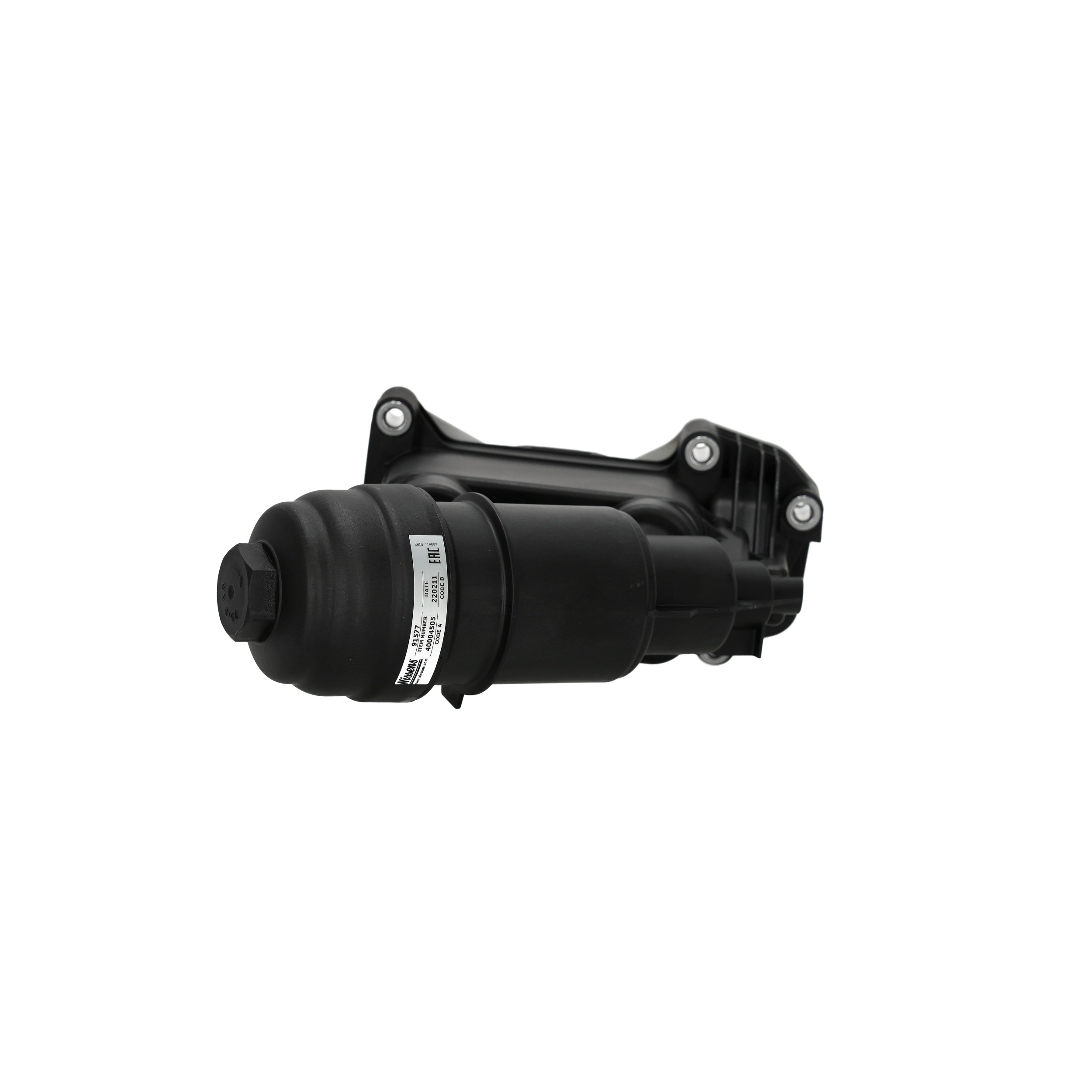 91577 Oil filter housing NISSENS 7800066