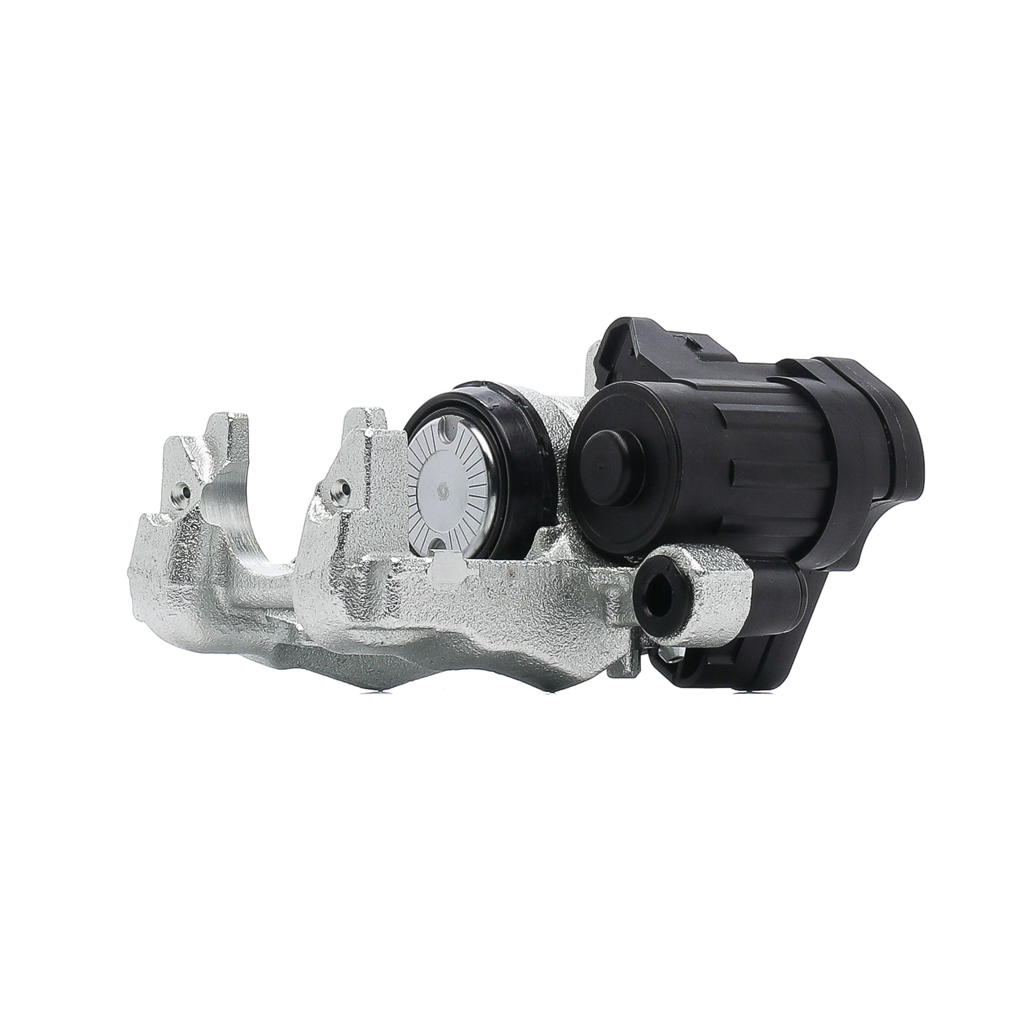 JPN 21H9352-JPN Brake caliper Rear Axle Right, Grey Cast Iron, with electric motor