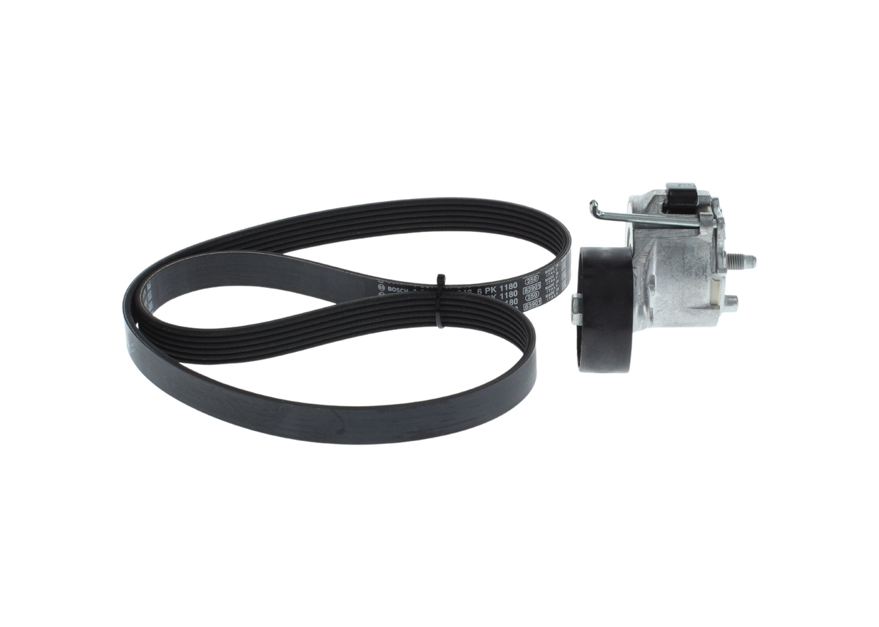 BOSCH 1987600768 FIAT Punto III Hatchback (199) 1.3D Multijet Serpentine belt kit 75 hp Diesel 2013 cost