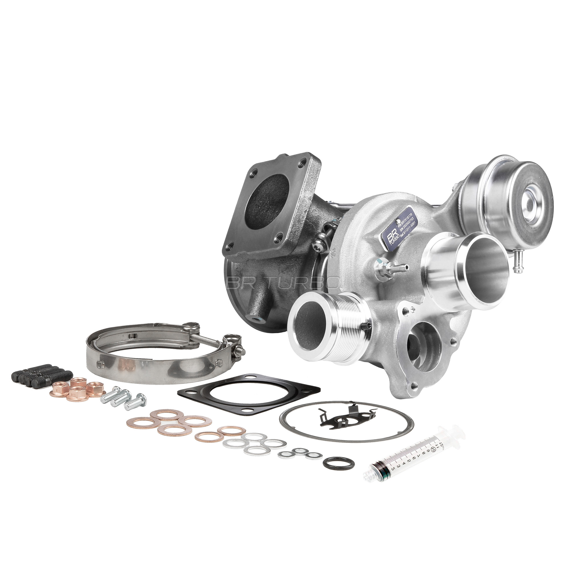 811311-5001RS BRTX16170M Turboaggregat BR Turbo 71724851 FIAT