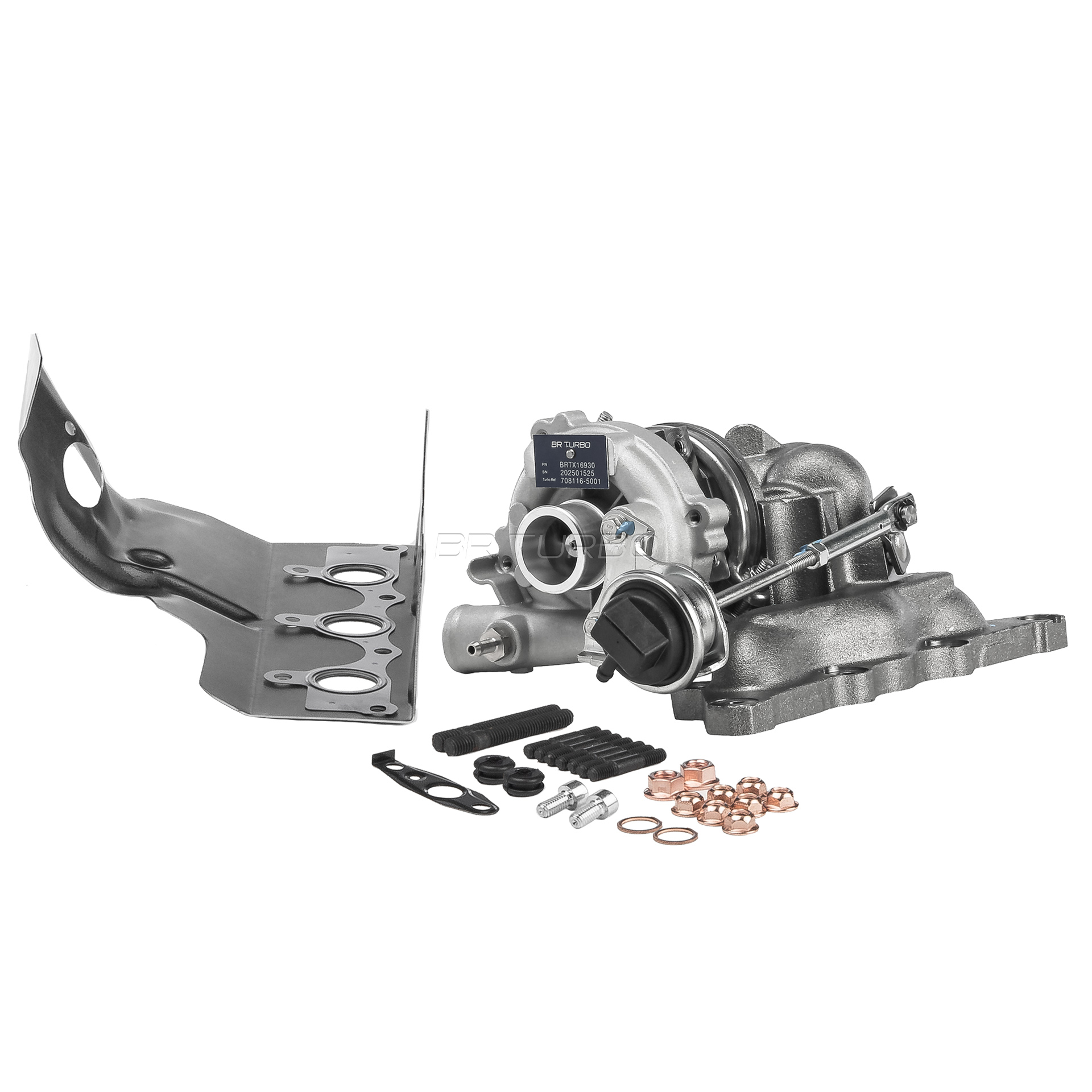 708116-5001S BRTX16930M Rumpfgruppe, Lader BR Turbo A 160 096 03 99 VW