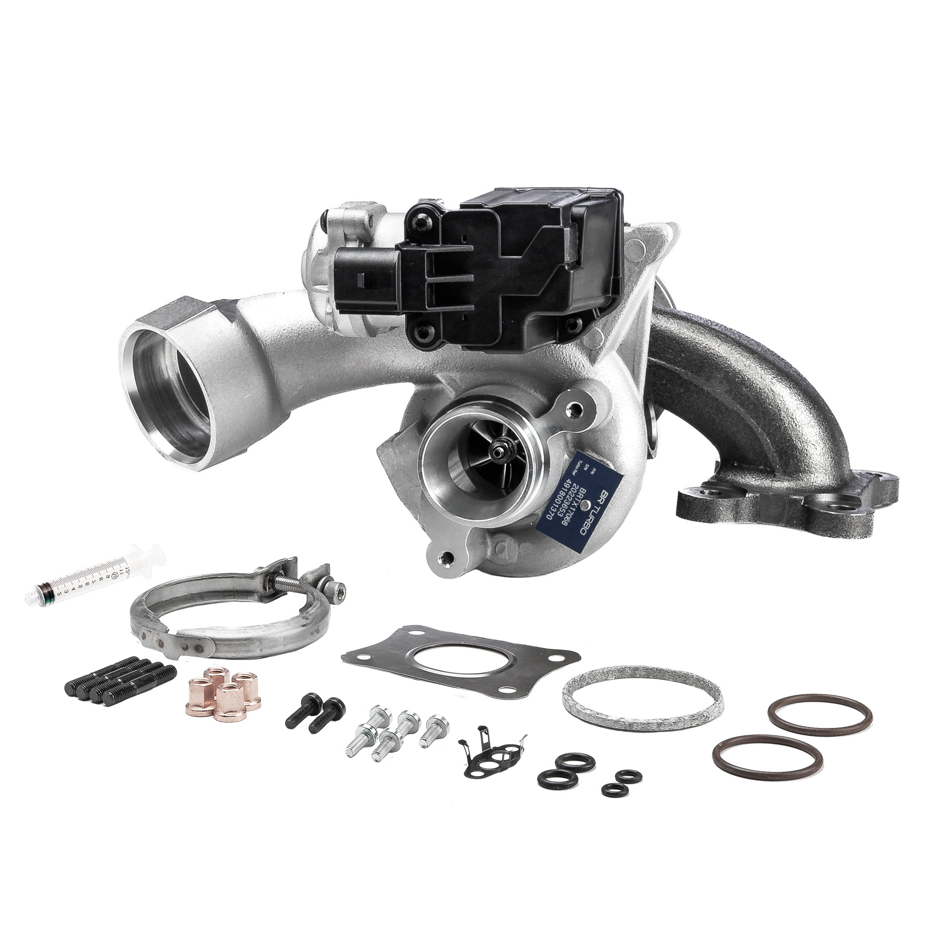 4918001370 BR Turbo BRTX17068M Abgasturbolader Audi A3 8va 1.4 TFSI g-tron 110 PS Benzin/Erdgas (CNG) 2018