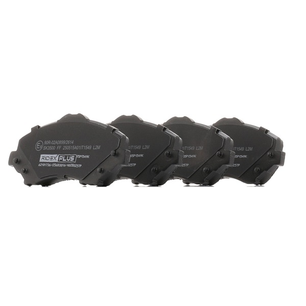 RIDEX <span>PLUS</span> 402B0257P Bremsbeläge