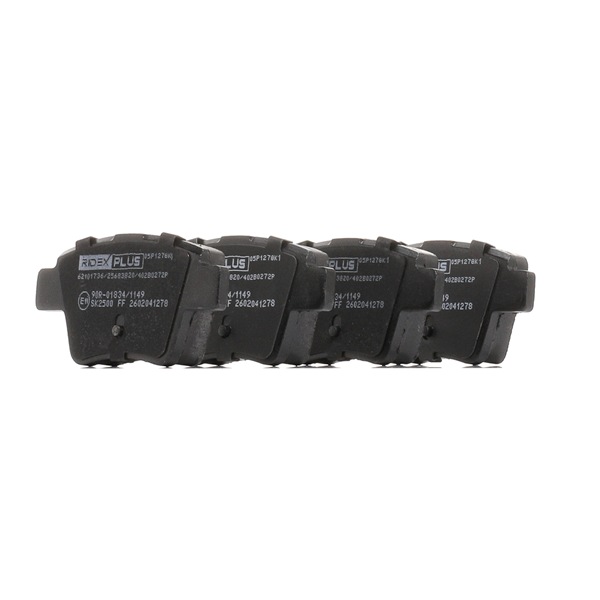 RIDEX <span>PLUS</span> 402B0272P Brake pad set