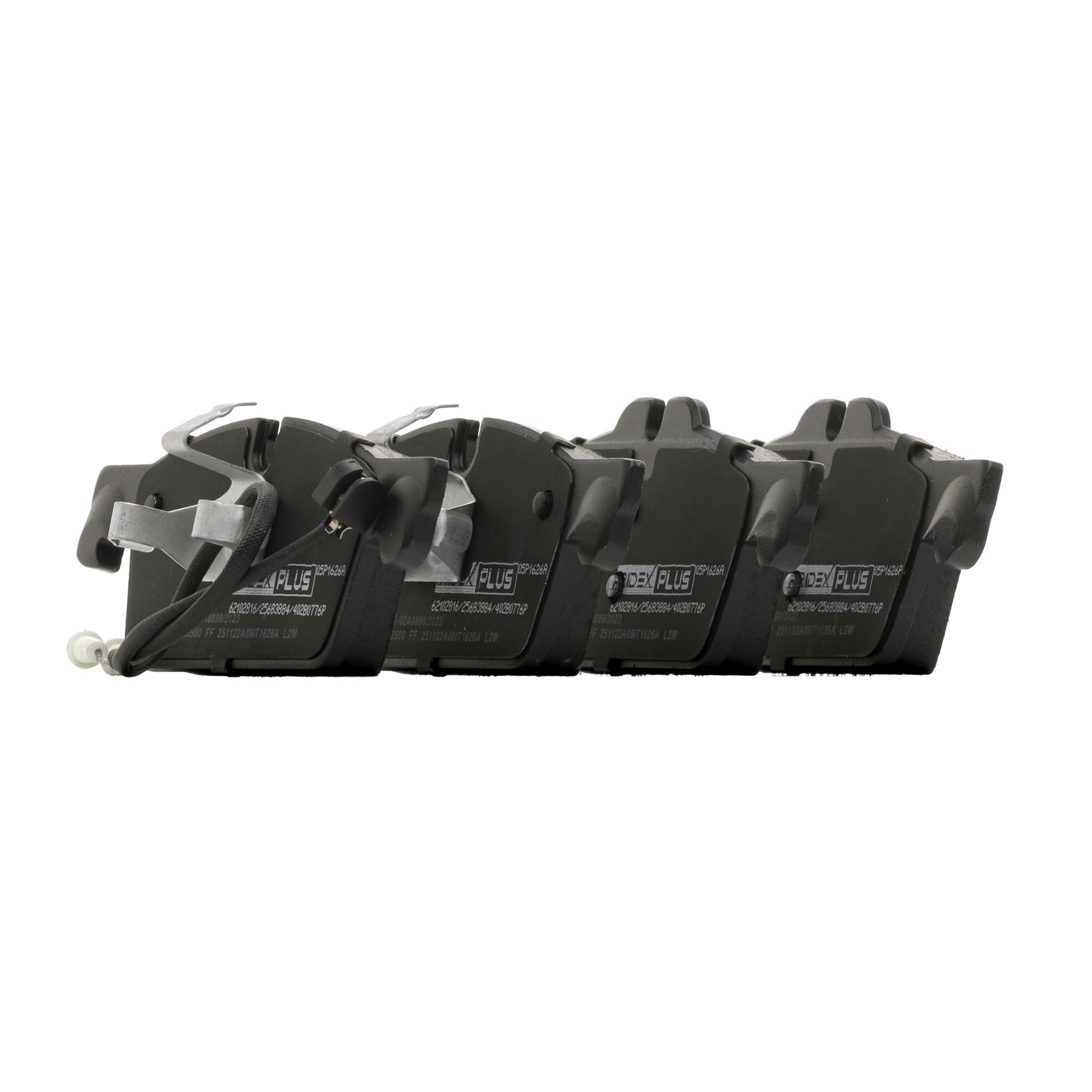 RIDEX PLUS 402B0776P Комплект спирачно феродо, дискови спирачки евтини в онлайн магазин