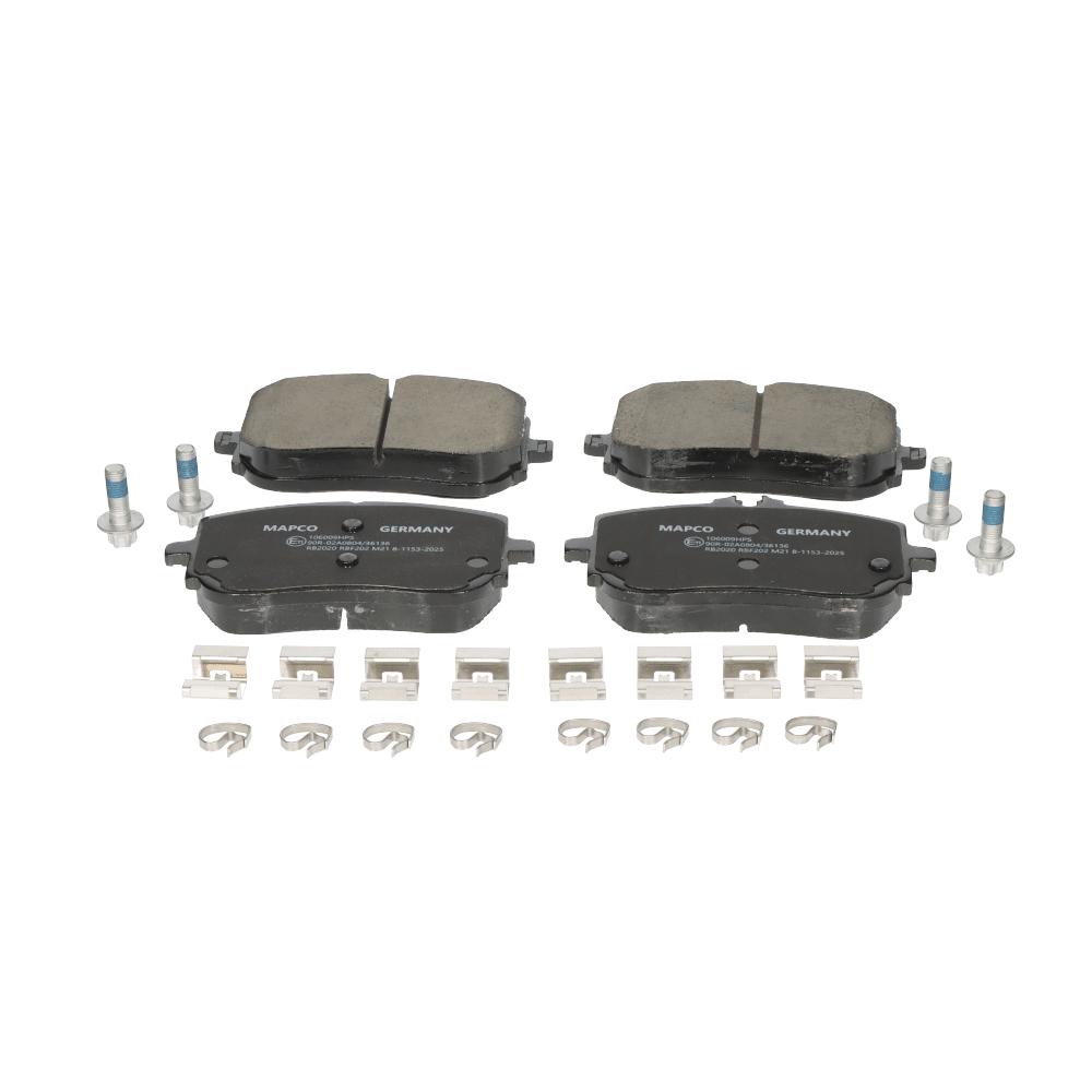 MAPCO 106009HPS Plaquettes de frein Essieu avant