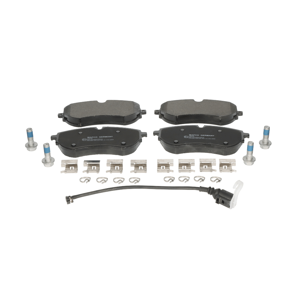 MAPCO Front Axle Width: 75,4mm, Thickness 1: 18,8mm Brake pads 106056 buy