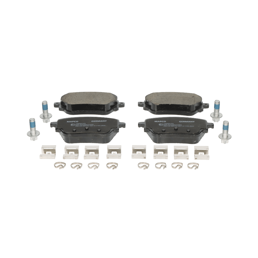 Achat de 106060HPS MAPCO Essieu arrière Hauteur: 48,9mm, Largeur: 105,9mm, Épaisseur: 17,3mm Plaquettes de frein 106060HPS bon marché