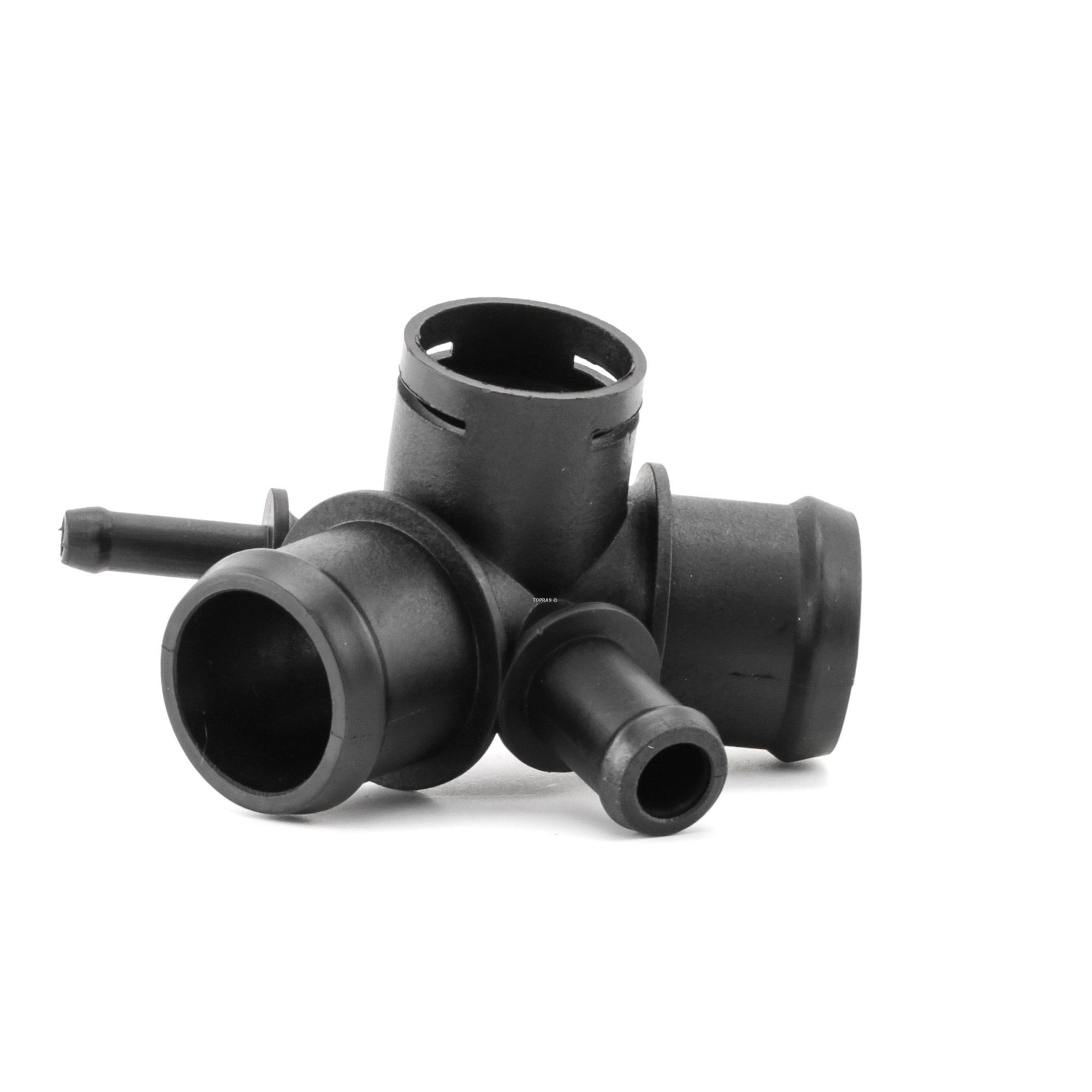 TOPRAN 117 338 Flangia Refrigerante Per Tubi – Diametro 8 Mm, 3 Ingressi/Uscite, Forma A 90°, Materiale 101