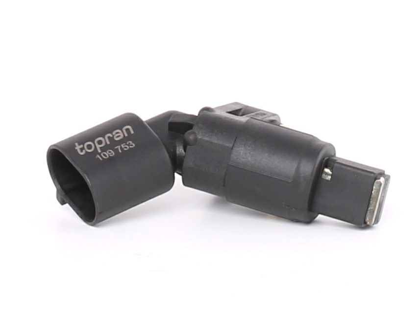 109 753 001 TOPRAN Front Axle Right, without cable, for vehicles with ABS, 2-pin connector, 68mm Length: 68mm, Number of pins: 2-pin connector Sensor, wheel speed 109 753 buy