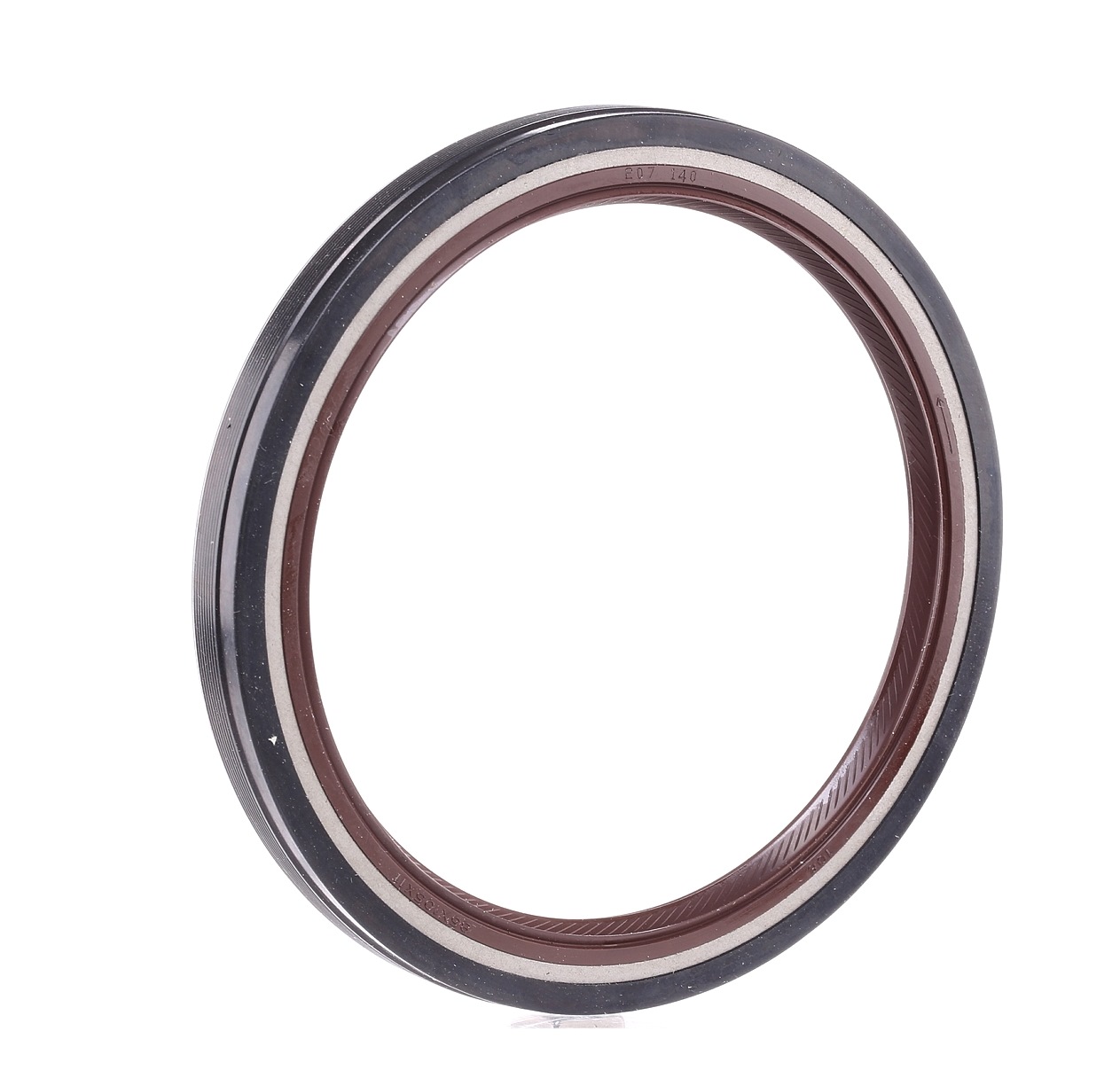 207 140 TOPRAN Crankshaft oil seal CHEVROLET transmission sided, FPM (fluoride rubber)