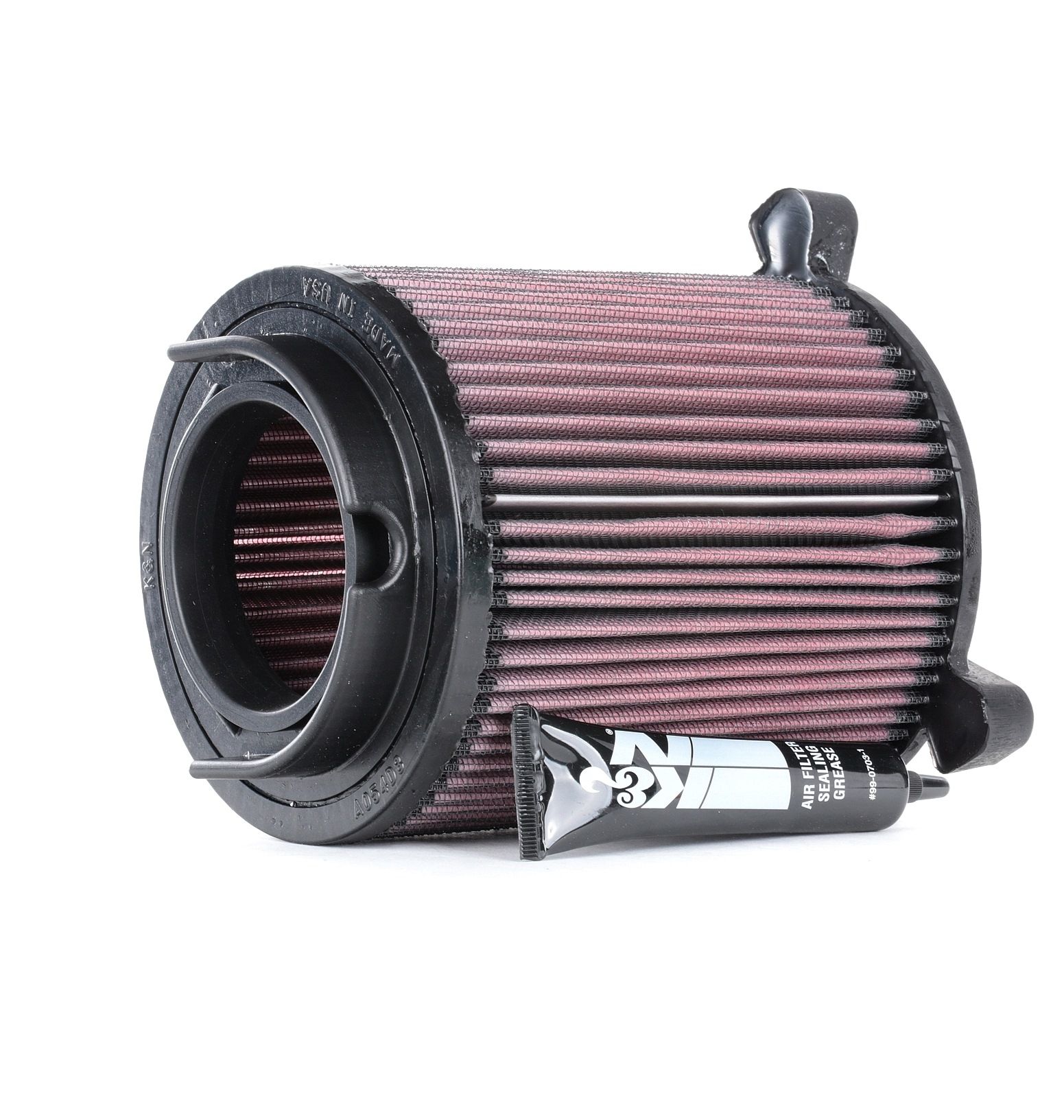 E-2014 K&N Filters Air filters SKODA 162mm, 67mm, 140mm, round, Long-life Filter