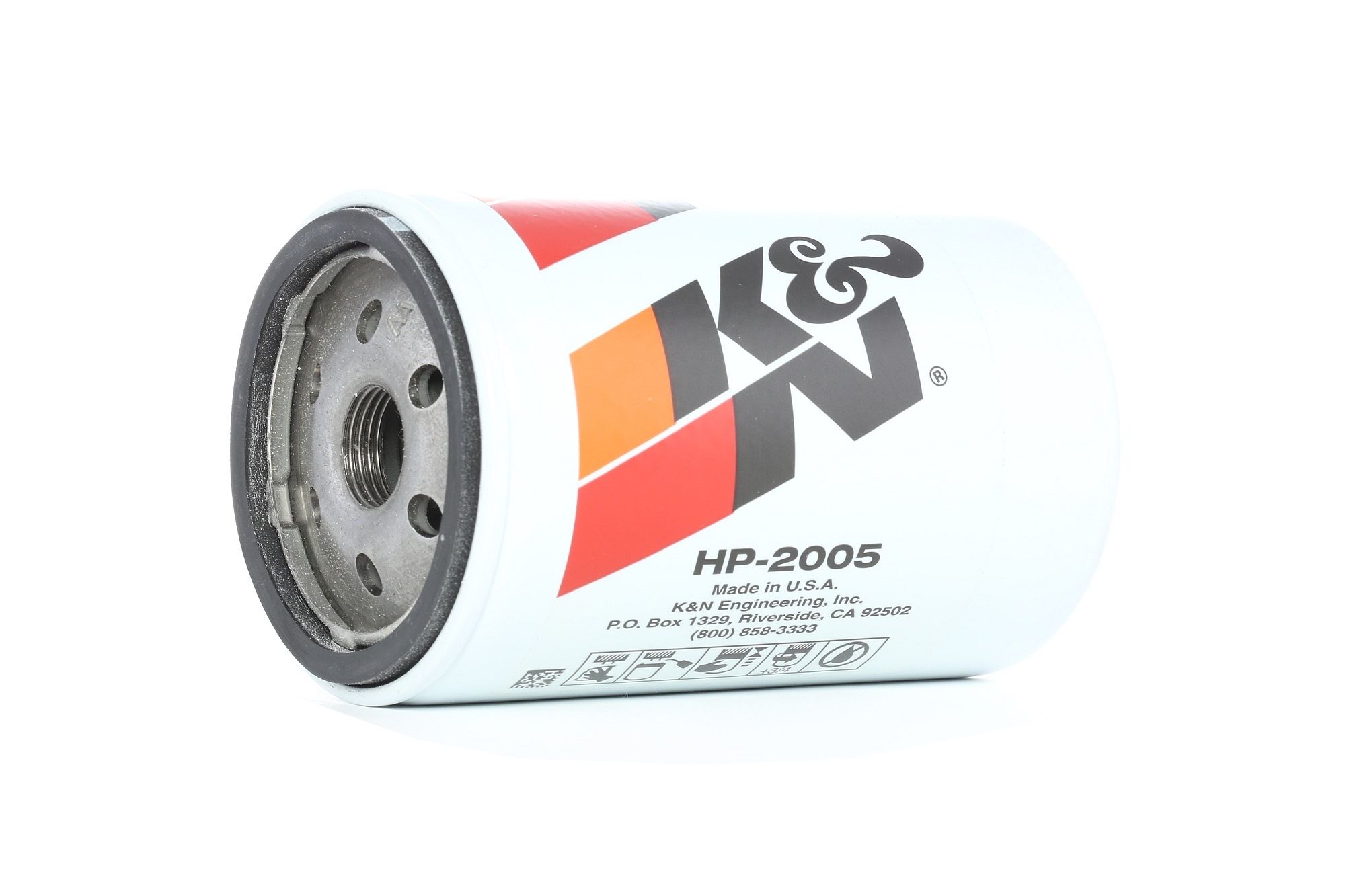 K&N Filters HP-2005 Mercedes W201 1991 Filtro olio Filtro ad avvitamento